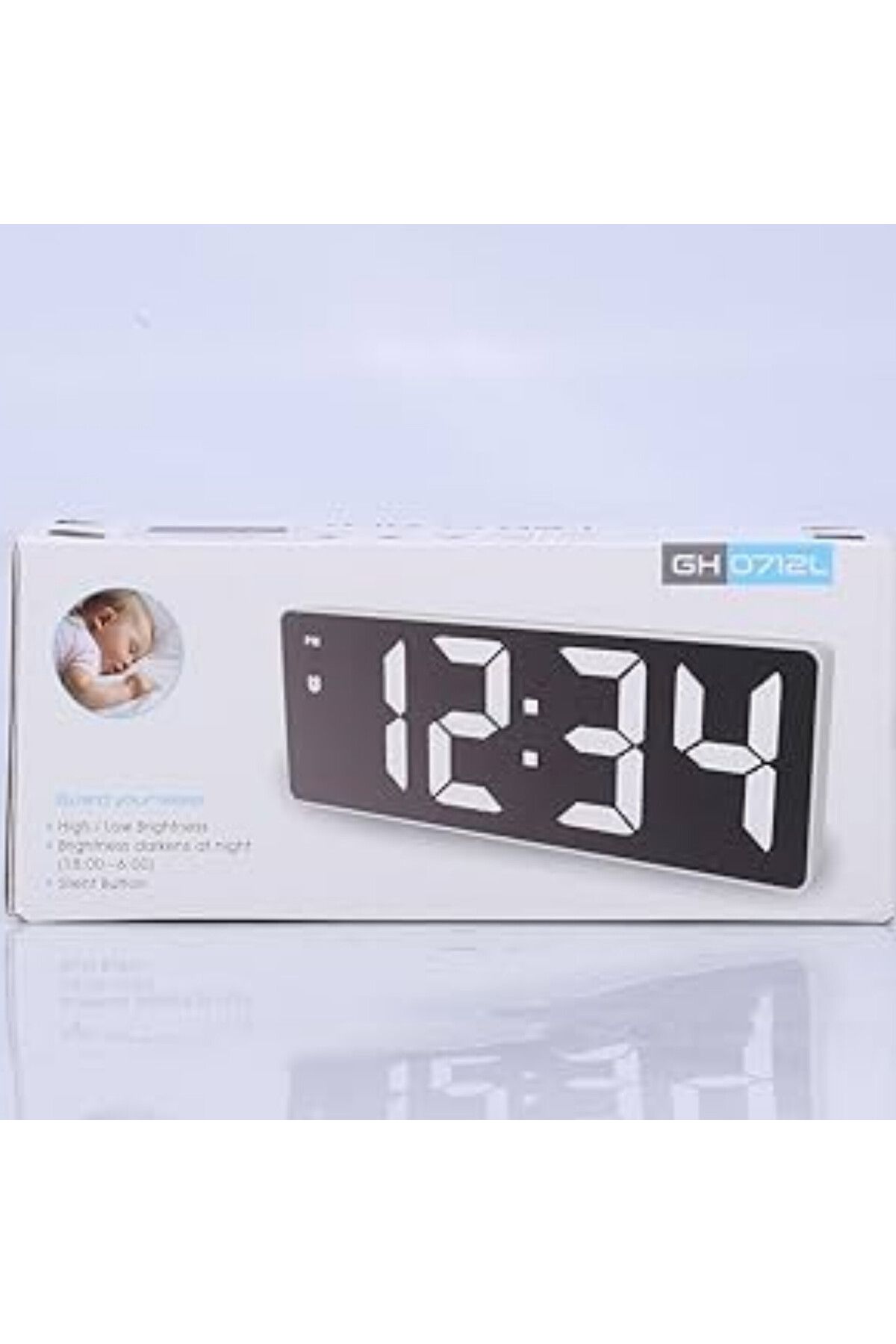 abnturk Dijital alarm masa saati