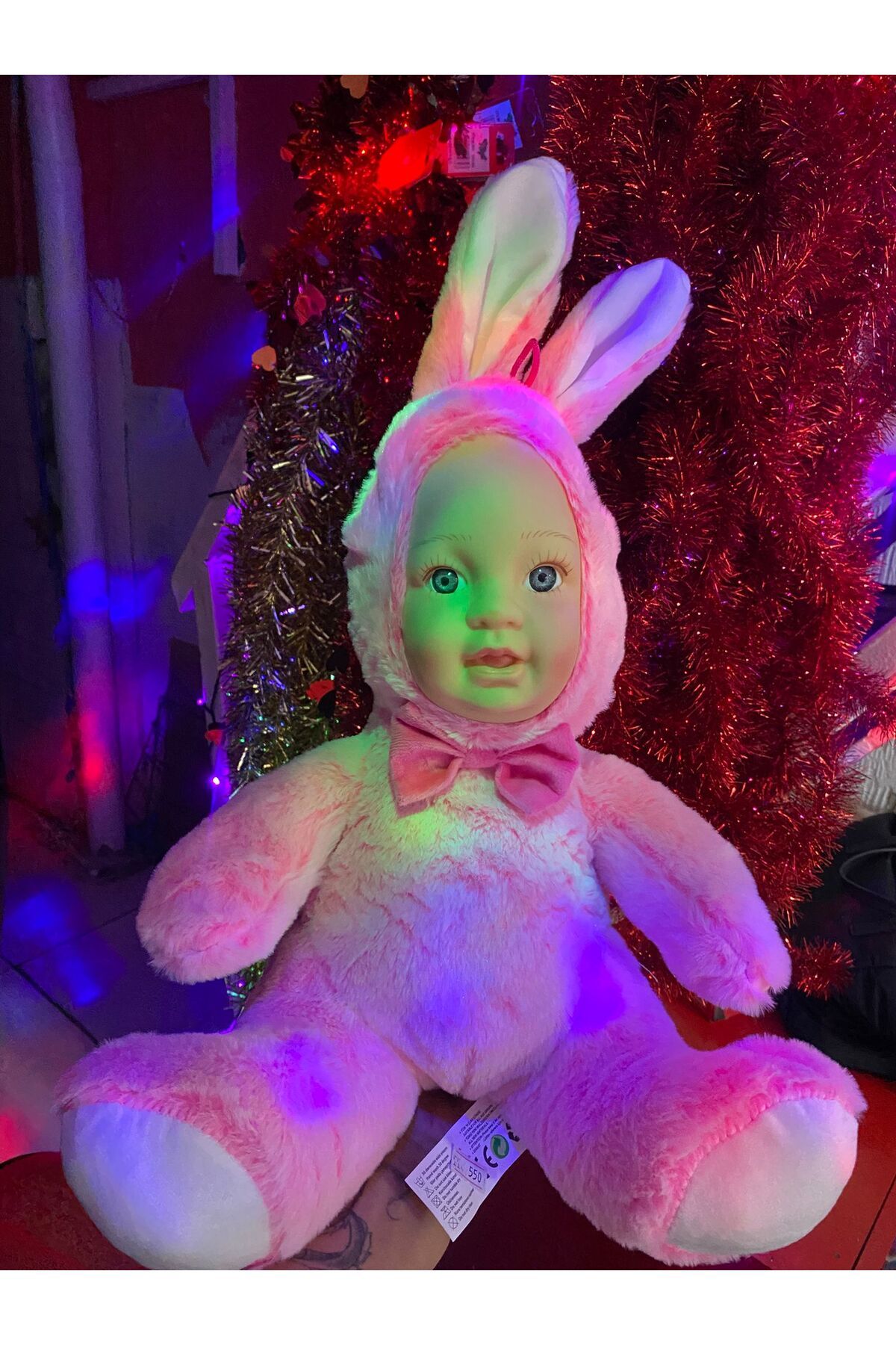 Store Tavşan Peluş Bebek Yumuşak