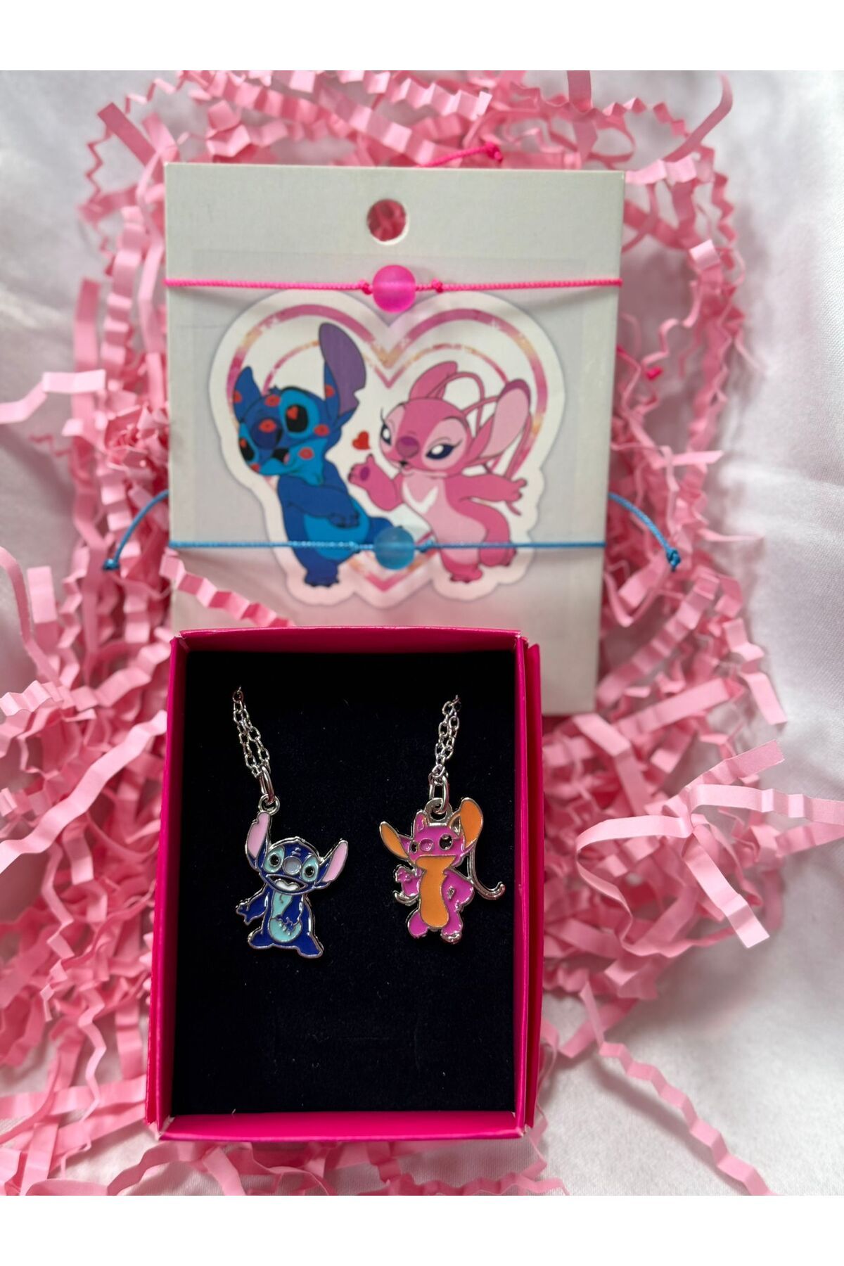 Perry Accesories melodi kuromi spider man hello citty ejderhamı seviyorum ying yang kolye sevgili kolye seti