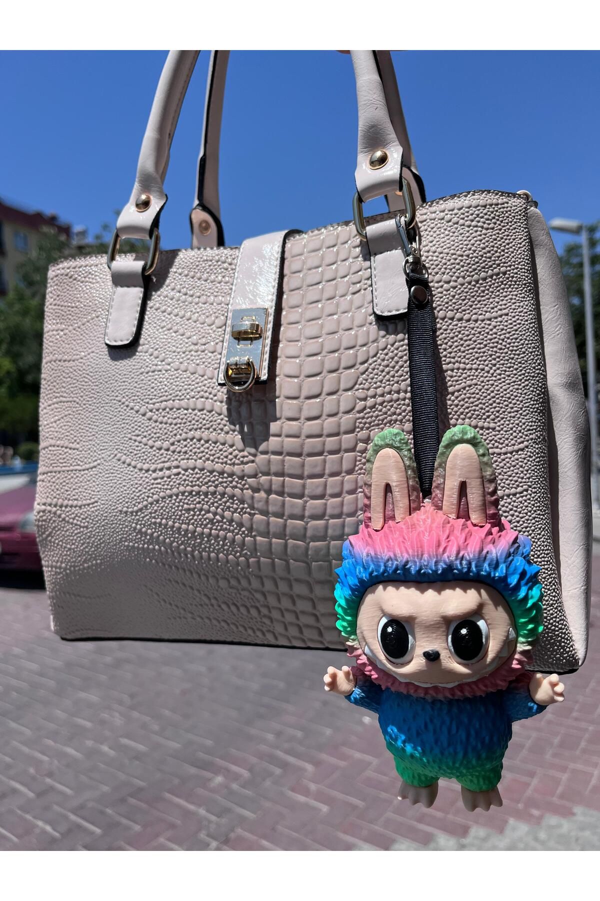 Edesign Labubu Çanta Aksesuarı Charmı 15 CM Premium Kalite