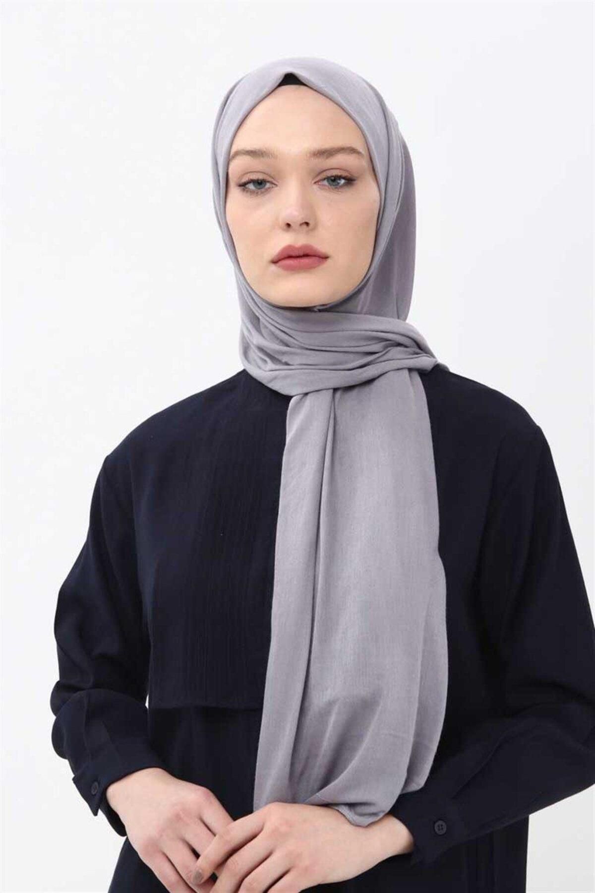 ALYOSHA FASHION Penye Şal Gri