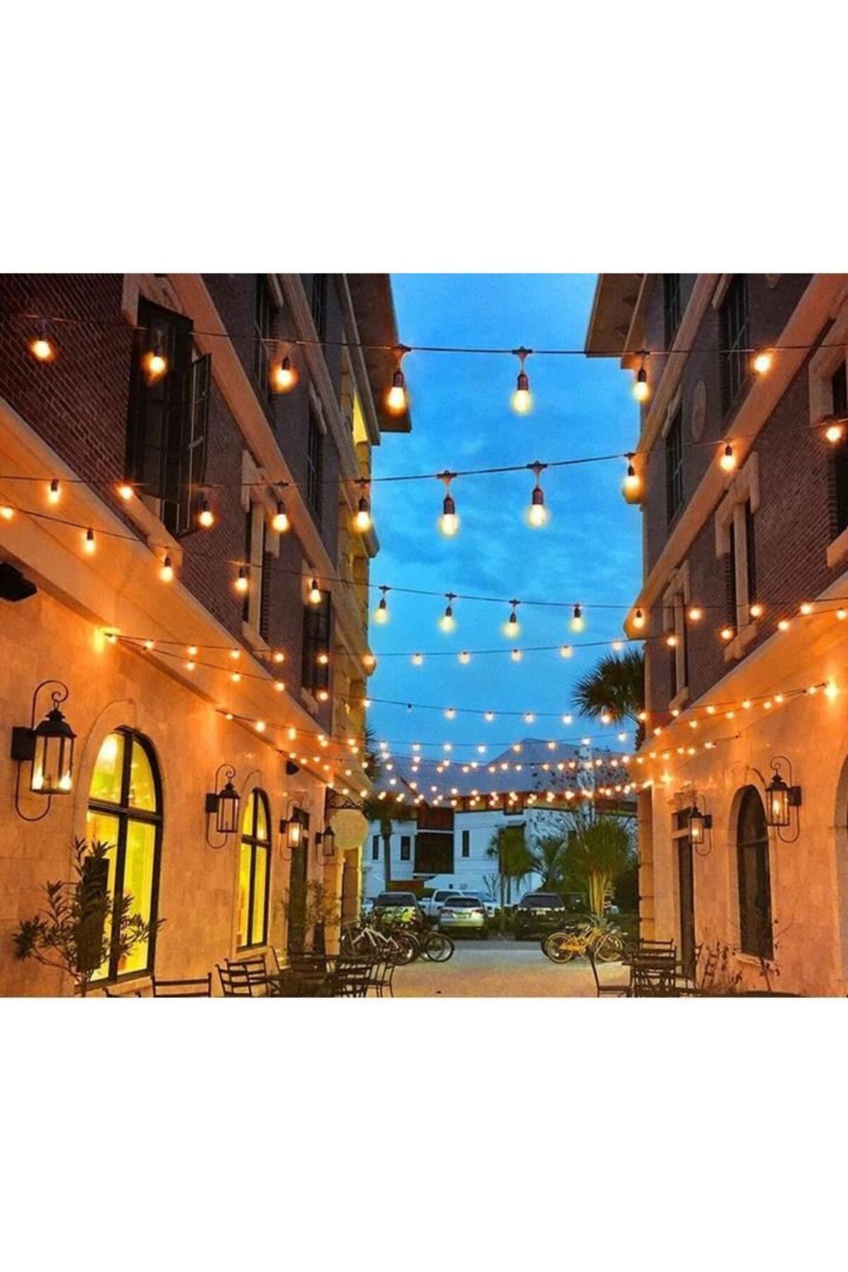 ISO TRADE-String light, LED, 220-240V, IP44, 6 cm, 4.65 m 3