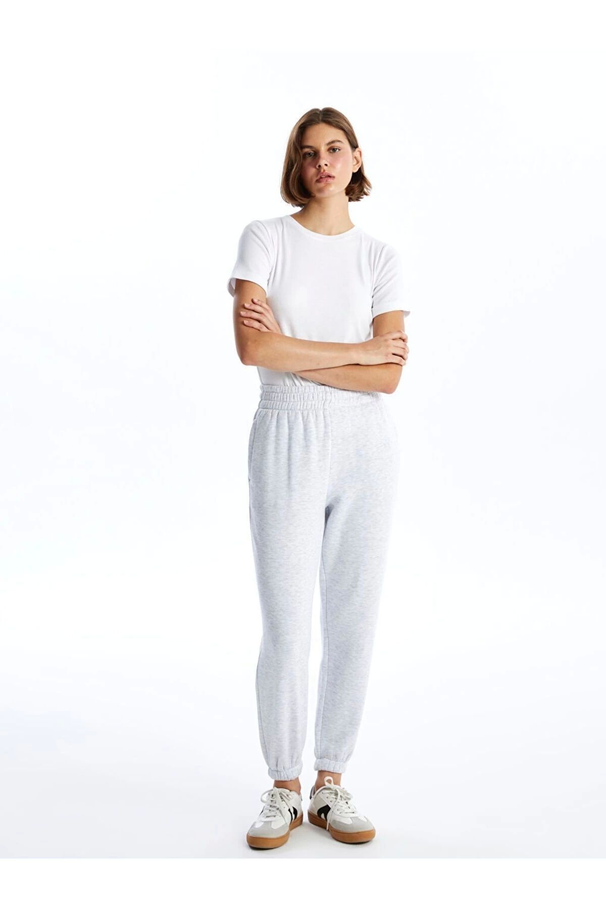 LC Waikiki Beli Lastikli Kadin Kalin Jogger Esofman Alti - W4aj30z8