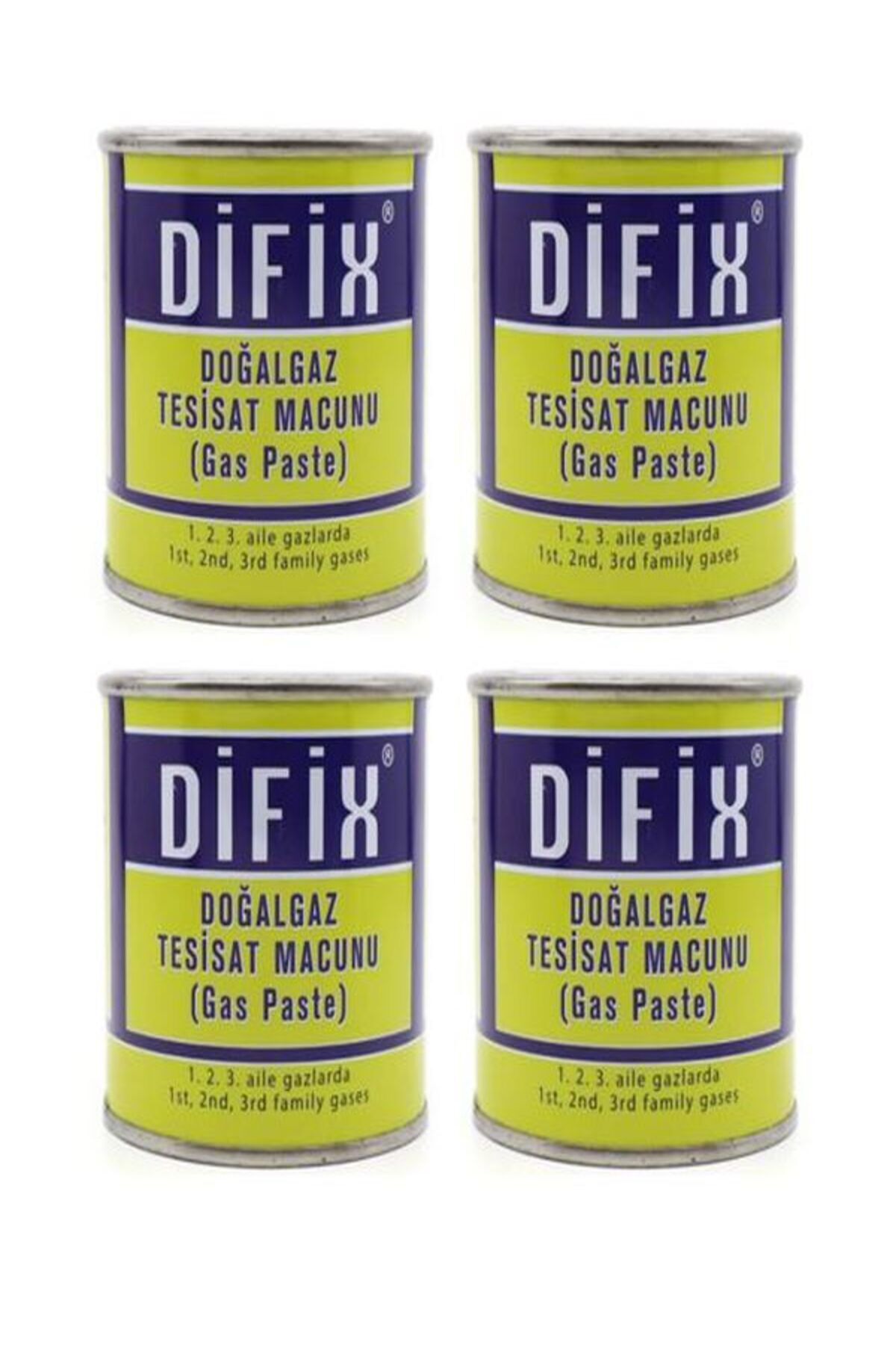 DİFİX DOĞALGAZ MACUNU 350 GR 4 ADET