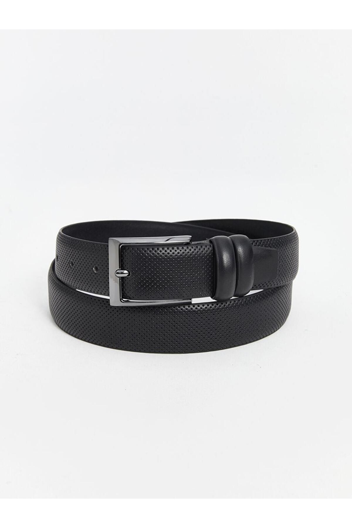 LC Waikiki LCW ACCESSORIES Deri Görünümlü Erkek Kemer