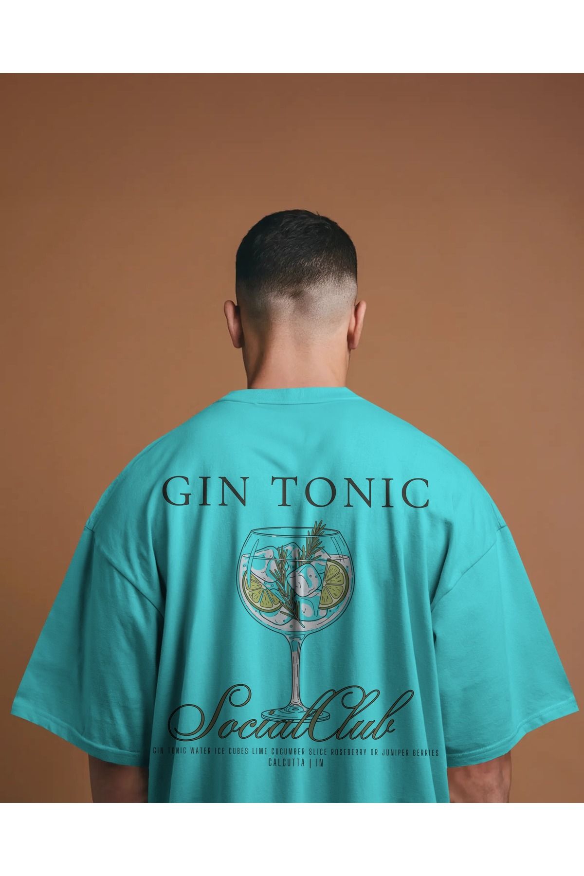 Etoile Studio GIN - Oversize Tişört | Unisex Tişört | Rahat Kesim