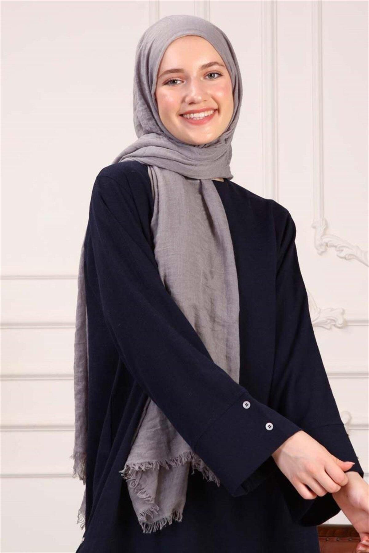 ALYOSHA FASHION Naturel Şal Gri