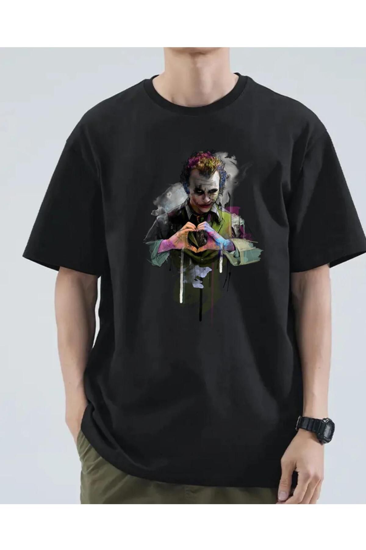 exans moda joker v1 Tasarım Baskılı Oversize Tişört