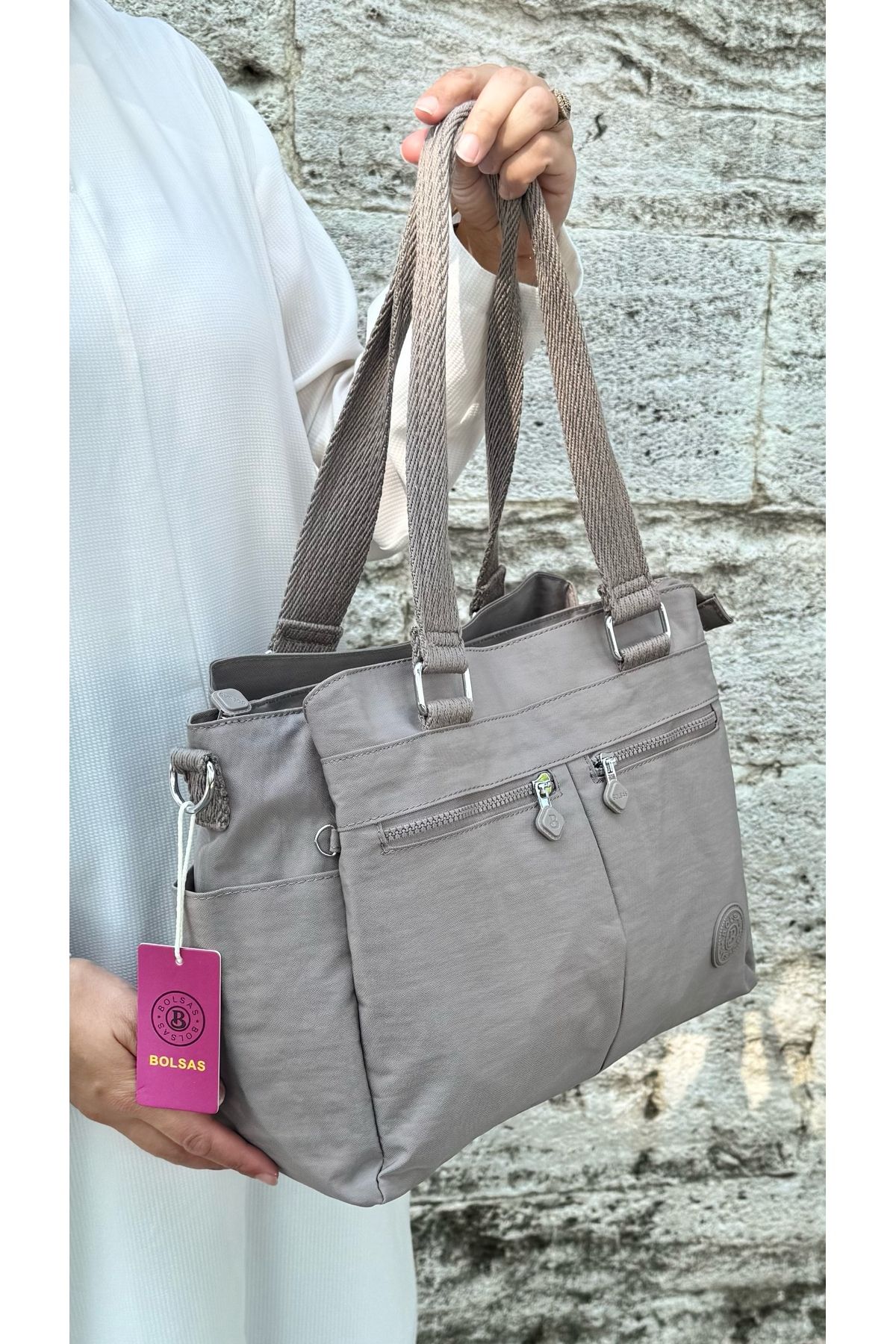 BOLSAS Kadın Çok Bölmeli Omuz Ve Çapraz Çantası A Kalite ULTRA HAFİ İTHAL OMUZ ÇANTASI