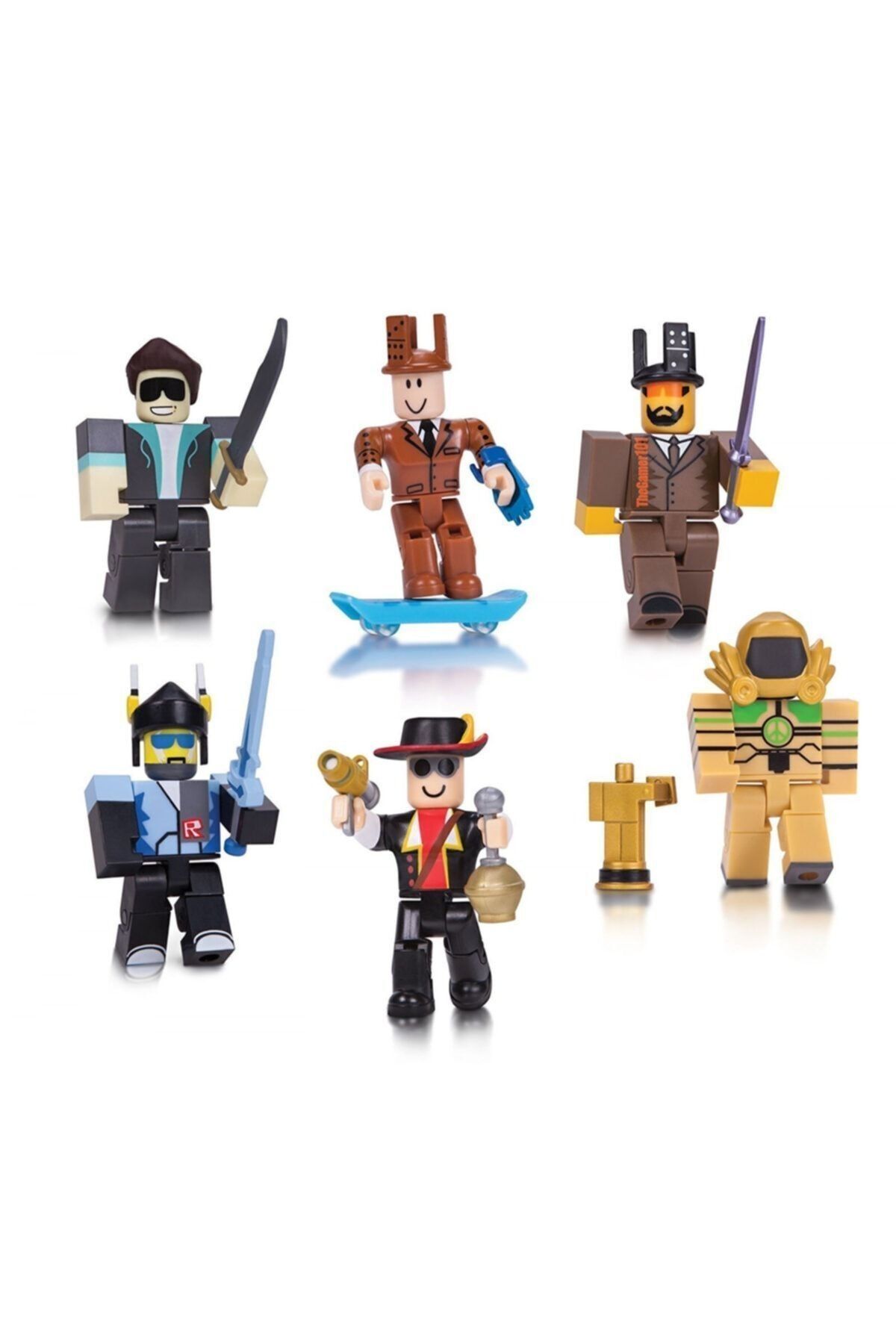 OYUNCAK STORE Roblox Benzeri Oyuncak Figürleri 6 Lı Karakter Set