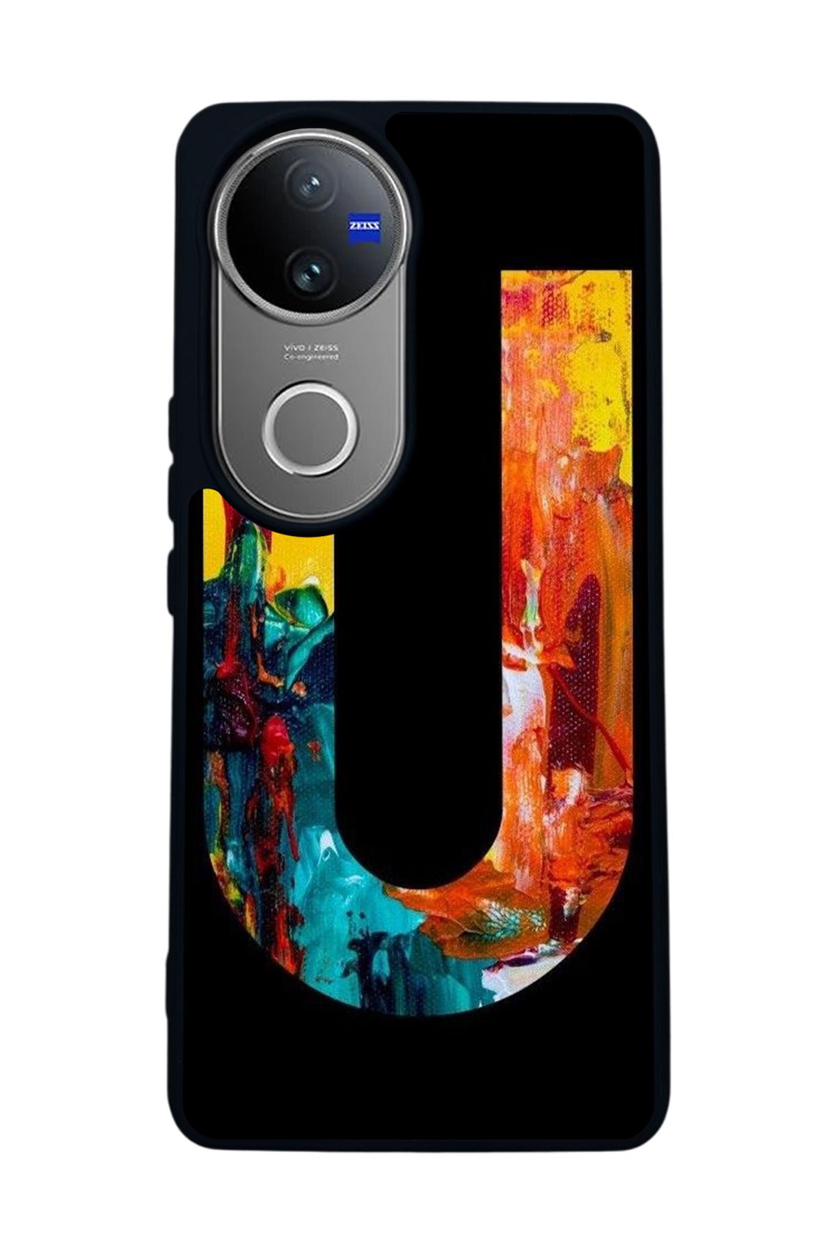 BGAKSESUAR Vivo V50 5G Uyumlu Mat Siyah Kılıf – Yumuşak Silikon, Koruyucu, Şok Emici Kapak