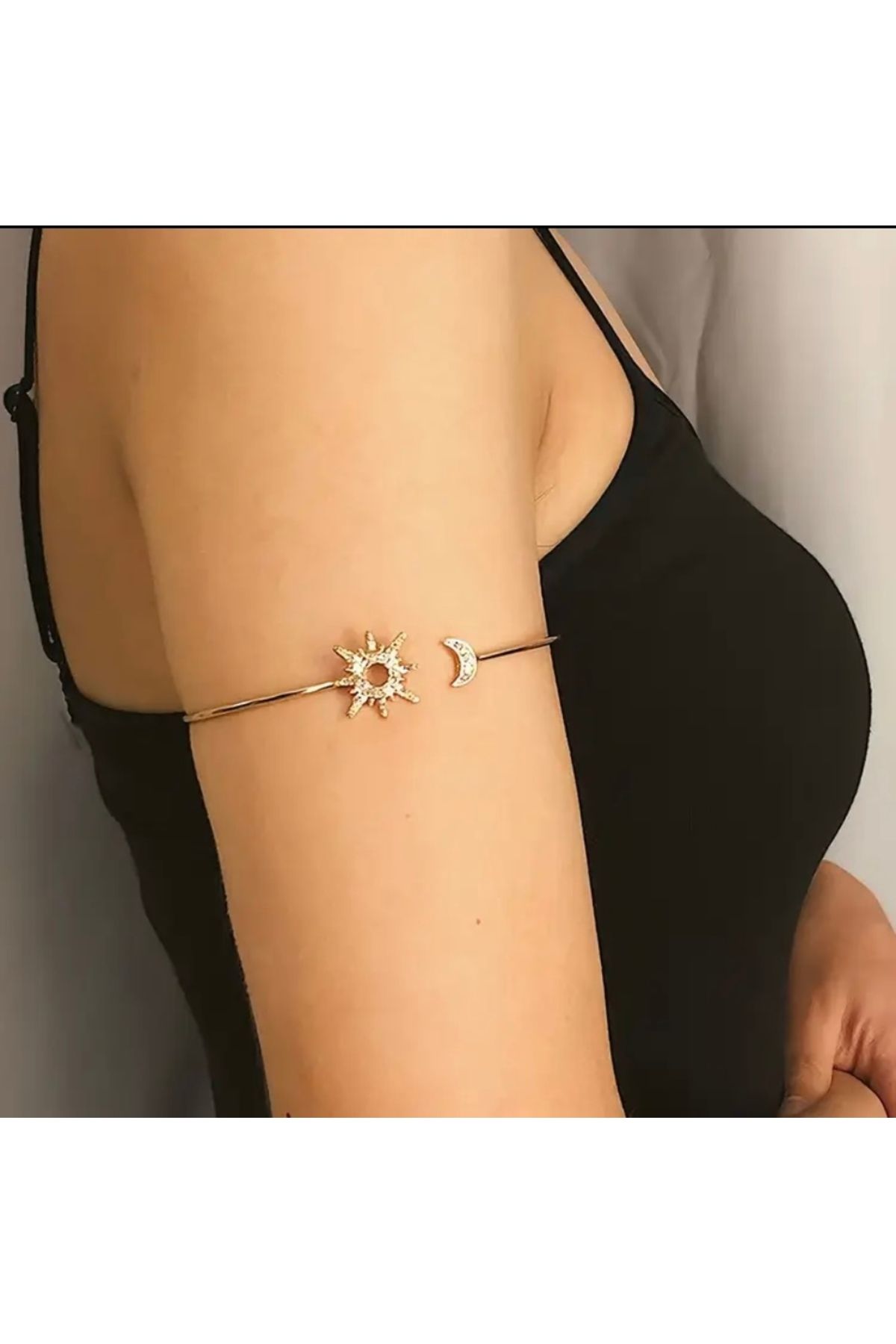Sevilgülgünfinecrafts GÜNEŞ AY DETAY ARMCUFF KOL PAZU BİLEKLİĞİ