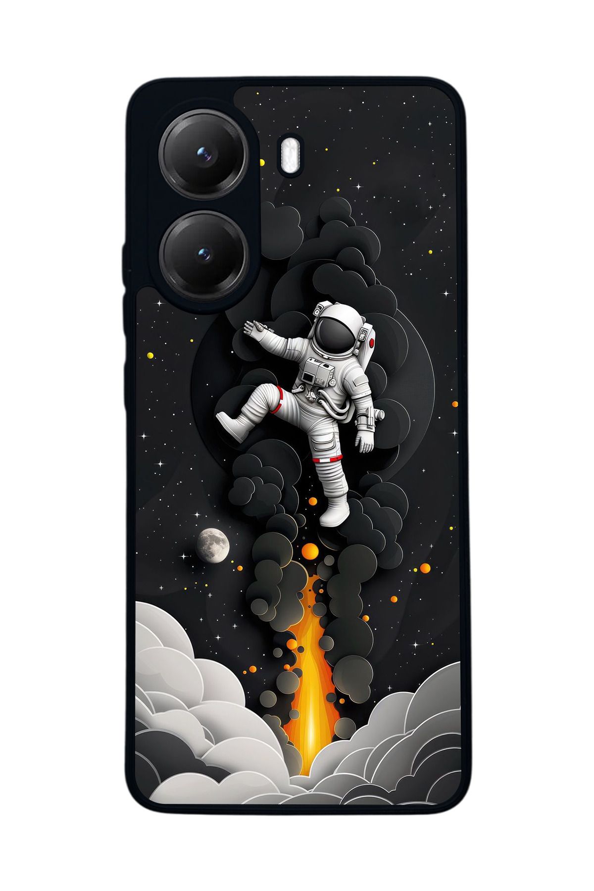 BGAKSESUAR Xiaomi Poco X7 Pro Uyumlu Mat Siyah Kılıf – Yumuşak Silikon, Koruyucu, Şok Emici Kapak