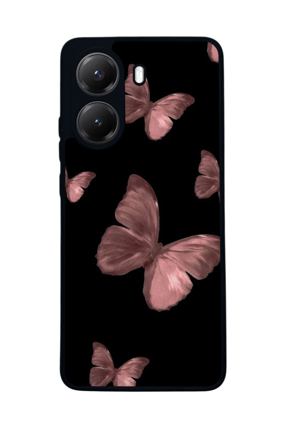 BGAKSESUAR Xiaomi Poco X7 Pro Uyumlu Mat Siyah Kılıf – Yumuşak Silikon, Koruyucu, Şok Emici Kapak