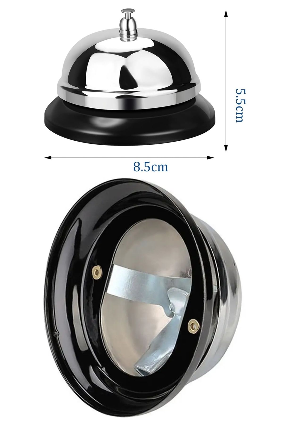 Transformacion-Reception Bell - Bell for Reception and Restaurant - Reception Call Bell Set of 3 721816 2