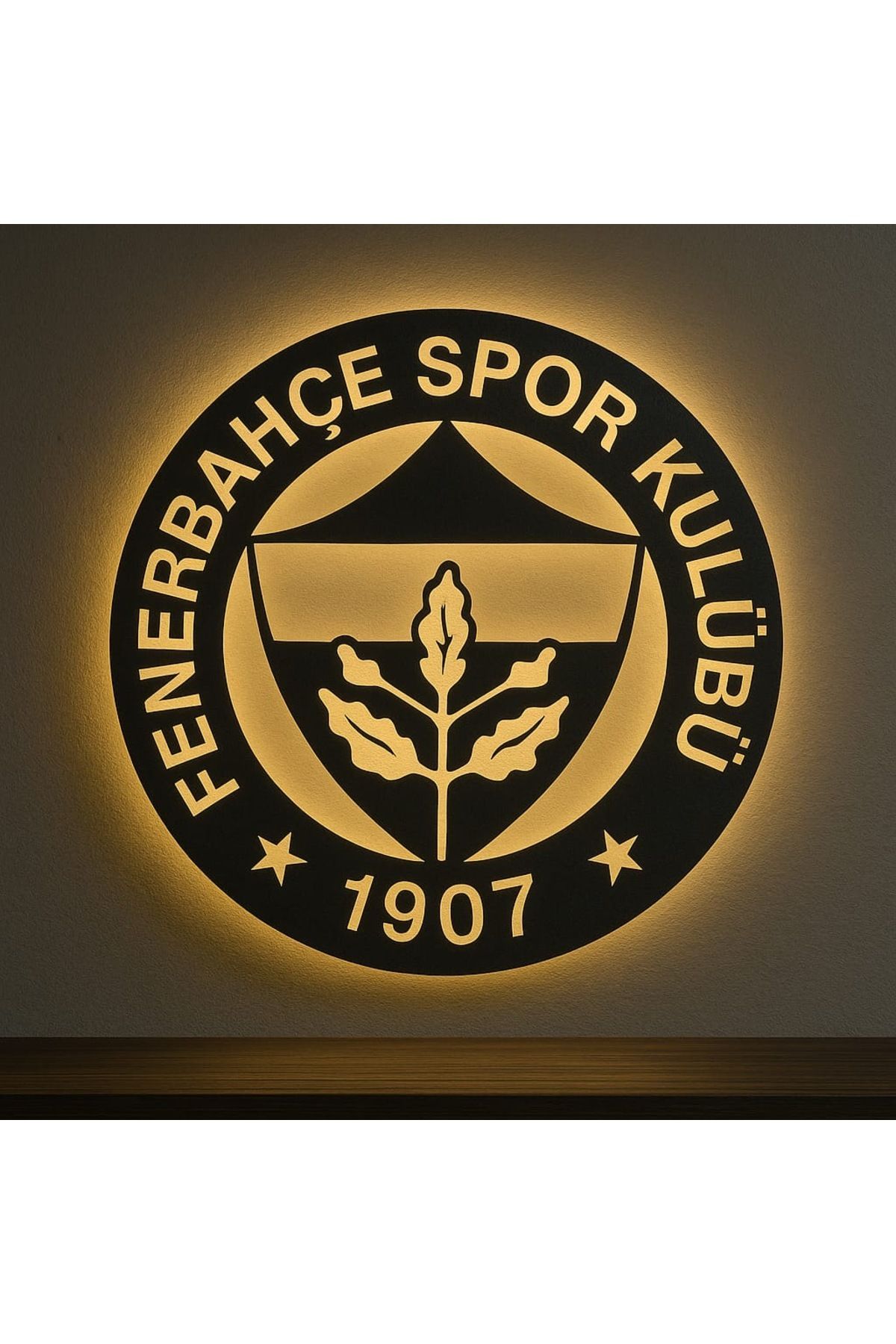OĞULCAN Işıklı Fenerbahçe Dekoratif Tablo