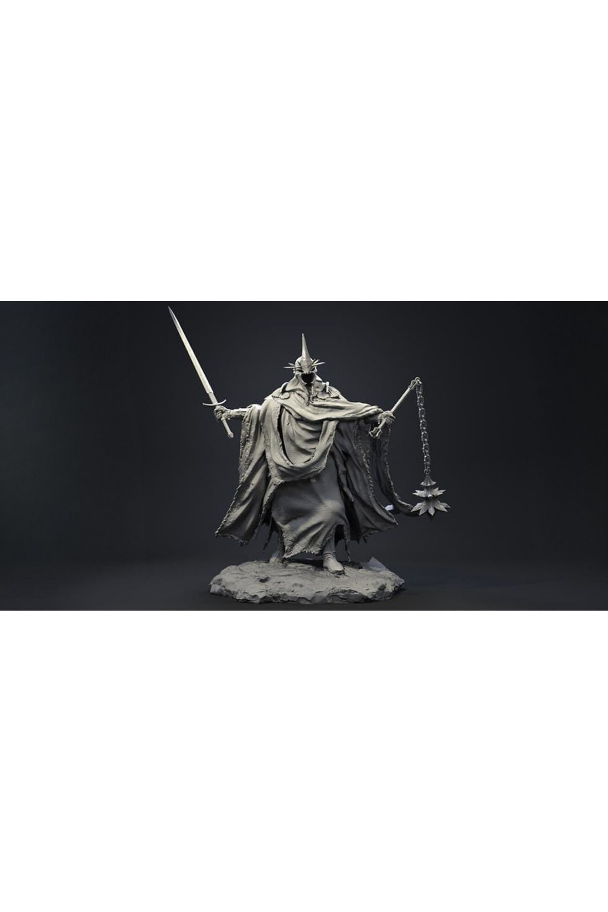 Cochines Nazgûl Figür 32 cm – Dayanıklı ve Sağlıklı PETG malzemeden üretilmiş 3D Koleksiyon Heykeli