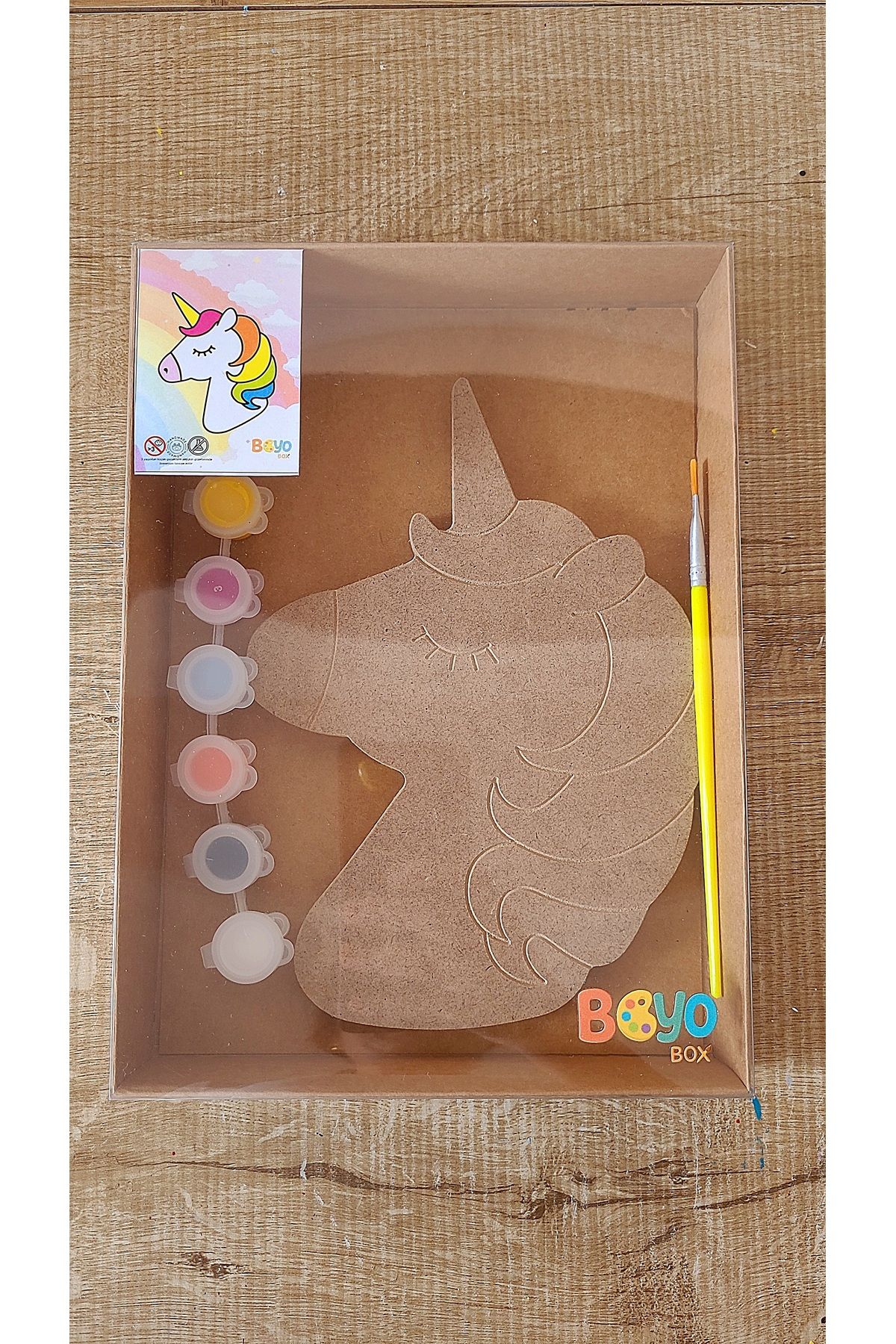 Boyobox Ponny ahşap boyama kiti
