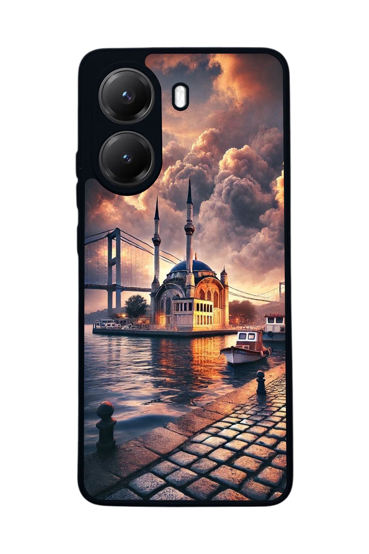 BGAKSESUAR Xiaomi Poco X7 Pro Uyumlu Mat Siyah Kılıf – Yumuşak Silikon, Koruyucu, Şok Emici Kapak