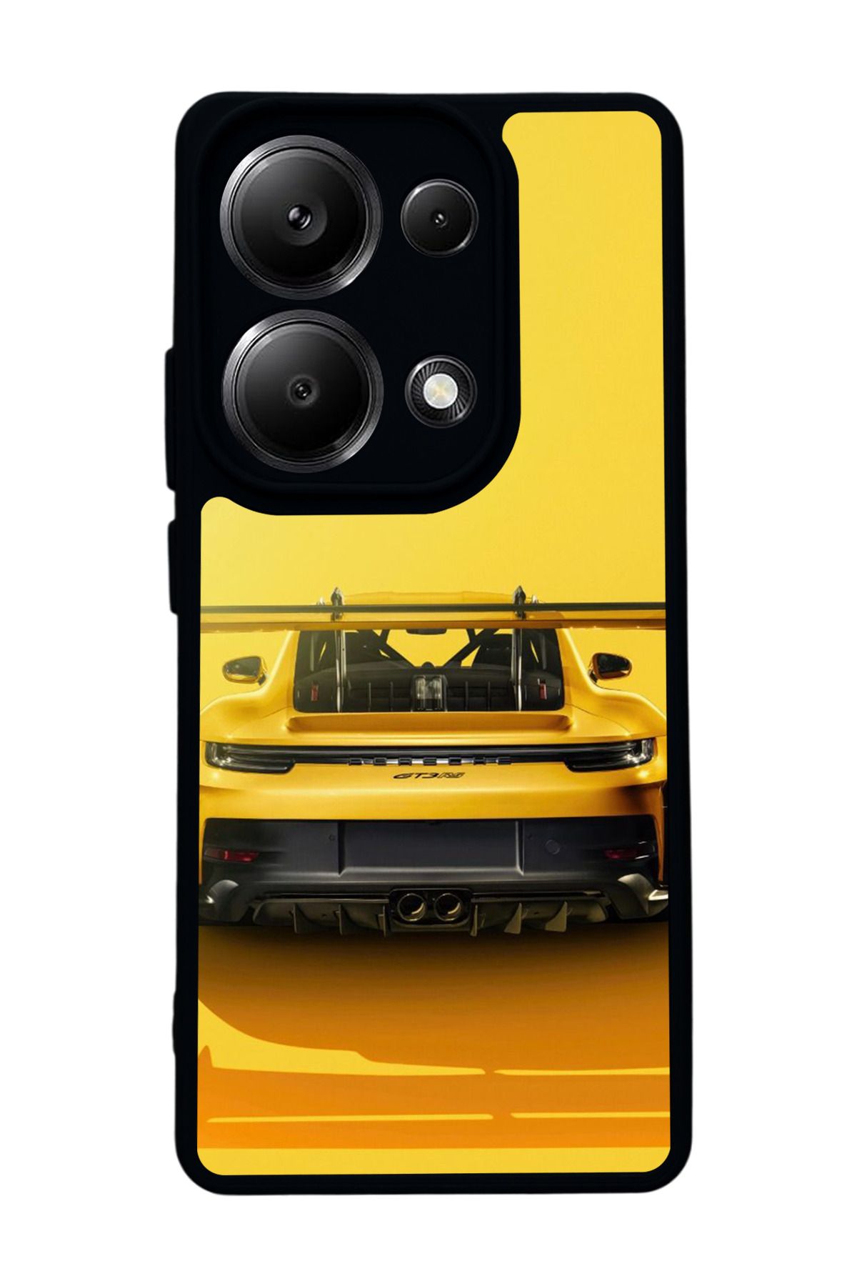BGAKSESUAR Xiaomi Redmi Note 13 Pro 4G Uyumlu Mat Siyah Kılıf – Yumuşak Silikon, Koruyucu, Şok Emici Kapak