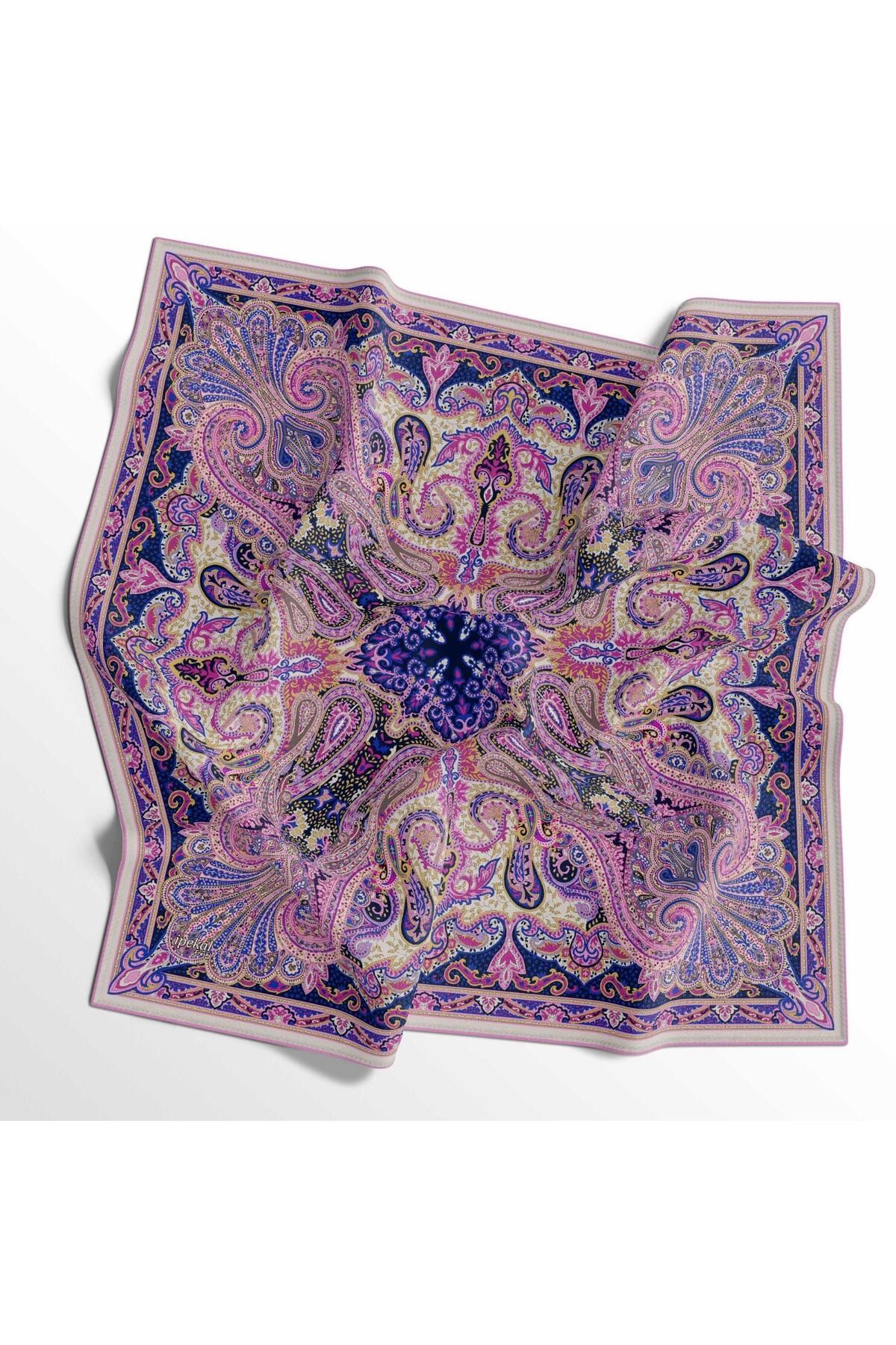 İpekal Soft Pamuk Eşarp - 05406 90 x 90 Açık Pembe - 14