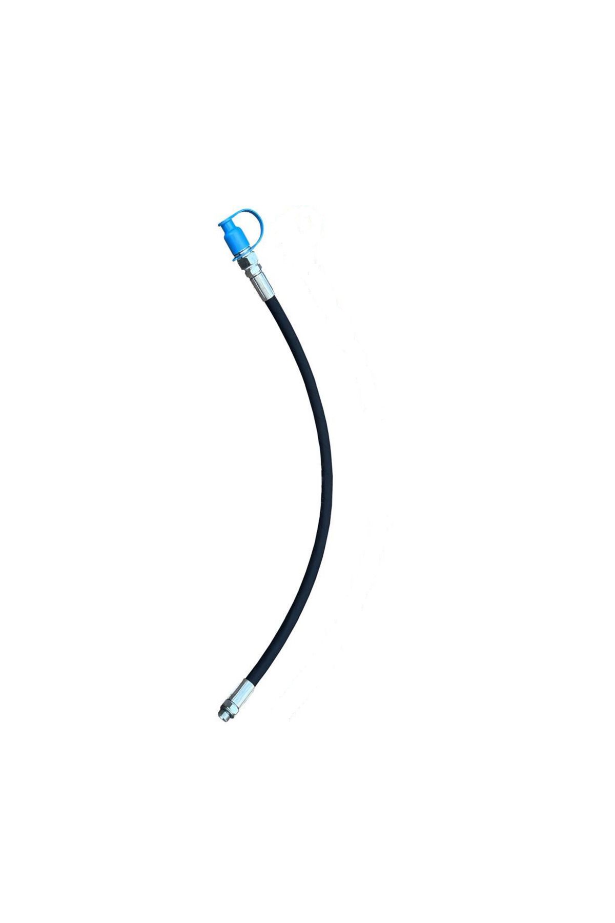 TEKYEDEK Traktör hidrolik orta kol bağlantı hortumu 3/8 girişli R1 70 cm ( 1 ADET )