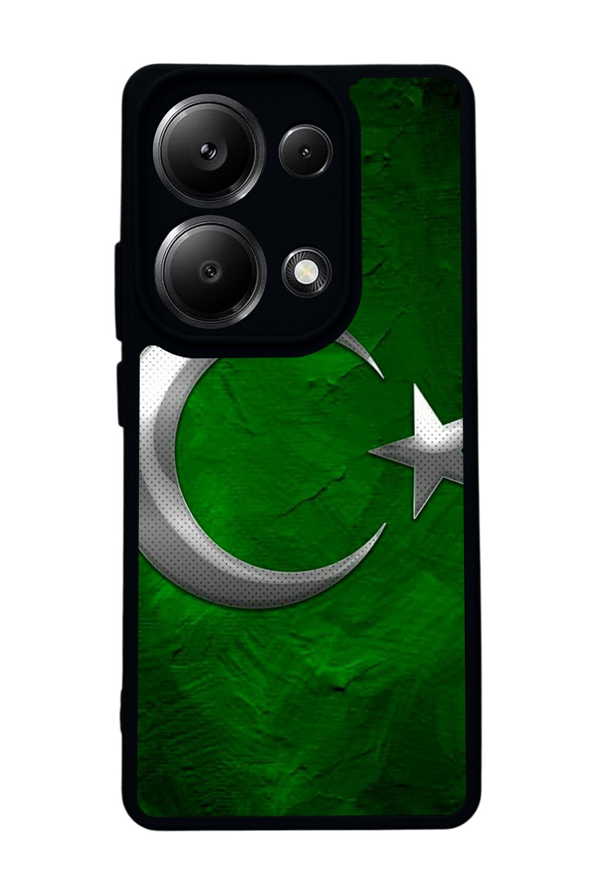 BGAKSESUAR Xiaomi Redmi Note 13 Pro 4G Uyumlu Mat Siyah Kılıf – Yumuşak Silikon, Koruyucu, Şok Emici Kapak