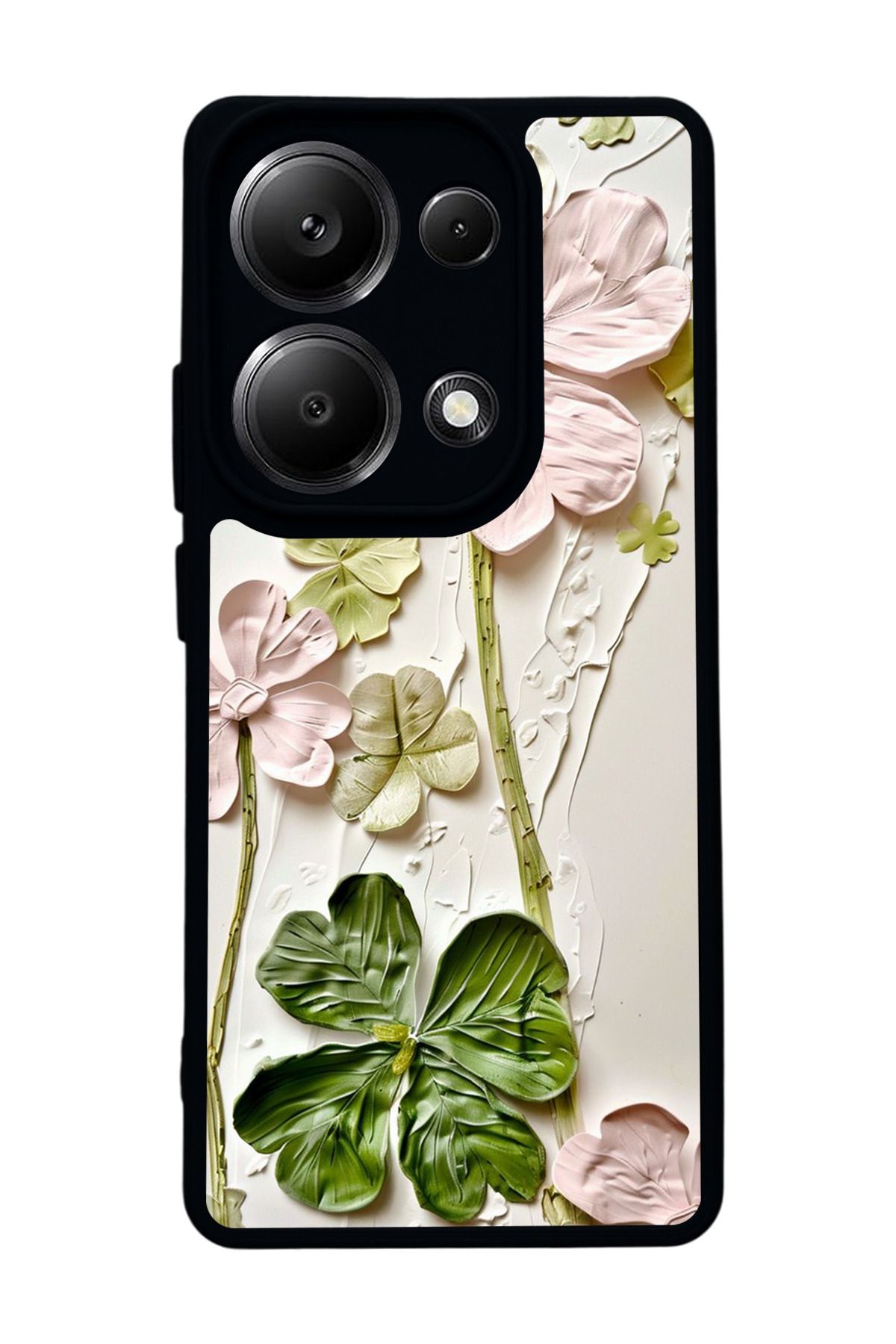BGAKSESUAR Xiaomi Redmi Note 13 Pro 4G Uyumlu Mat Siyah Kılıf – Yumuşak Silikon, Koruyucu, Şok Emici Kapak