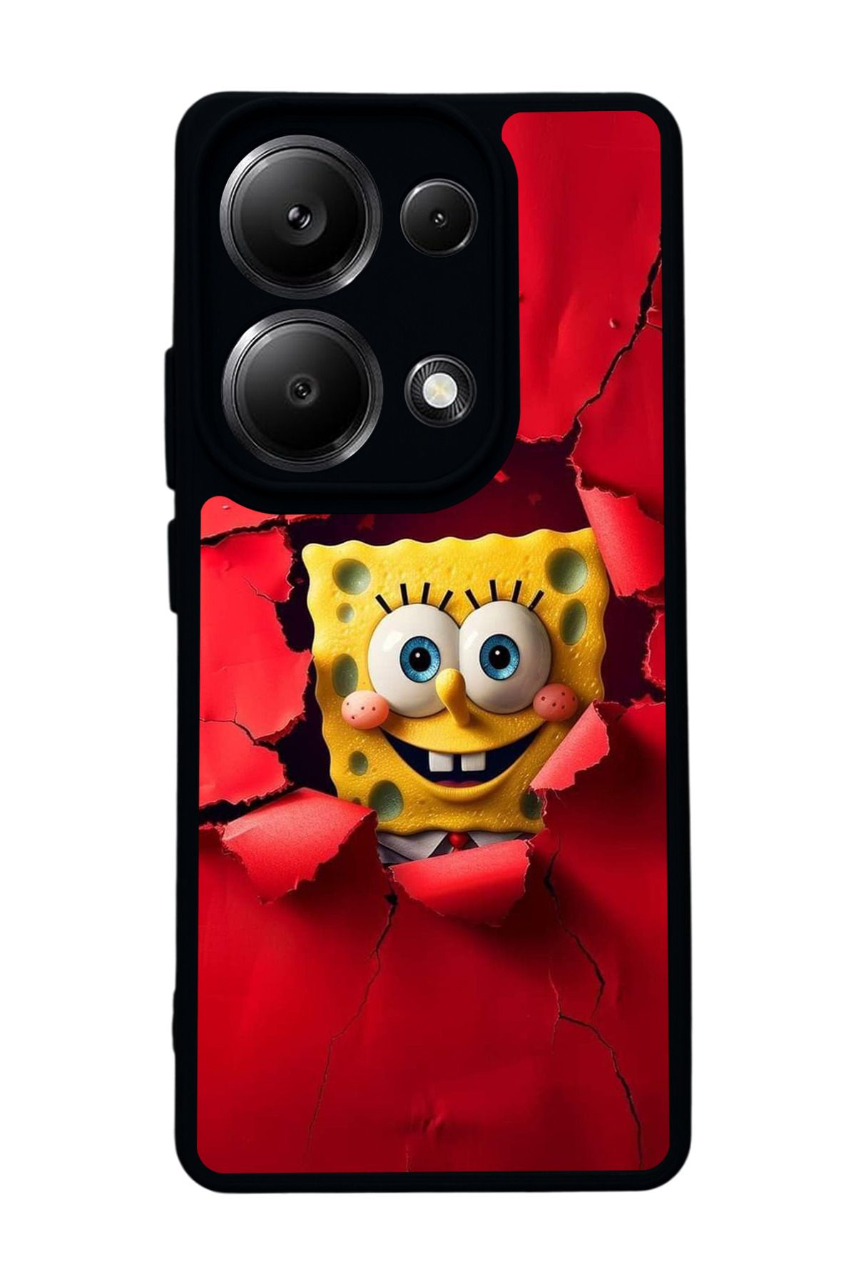 BGAKSESUAR Xiaomi Redmi Note 13 Pro 4G Uyumlu Mat Siyah Kılıf – Yumuşak Silikon, Koruyucu, Şok Emici Kapak