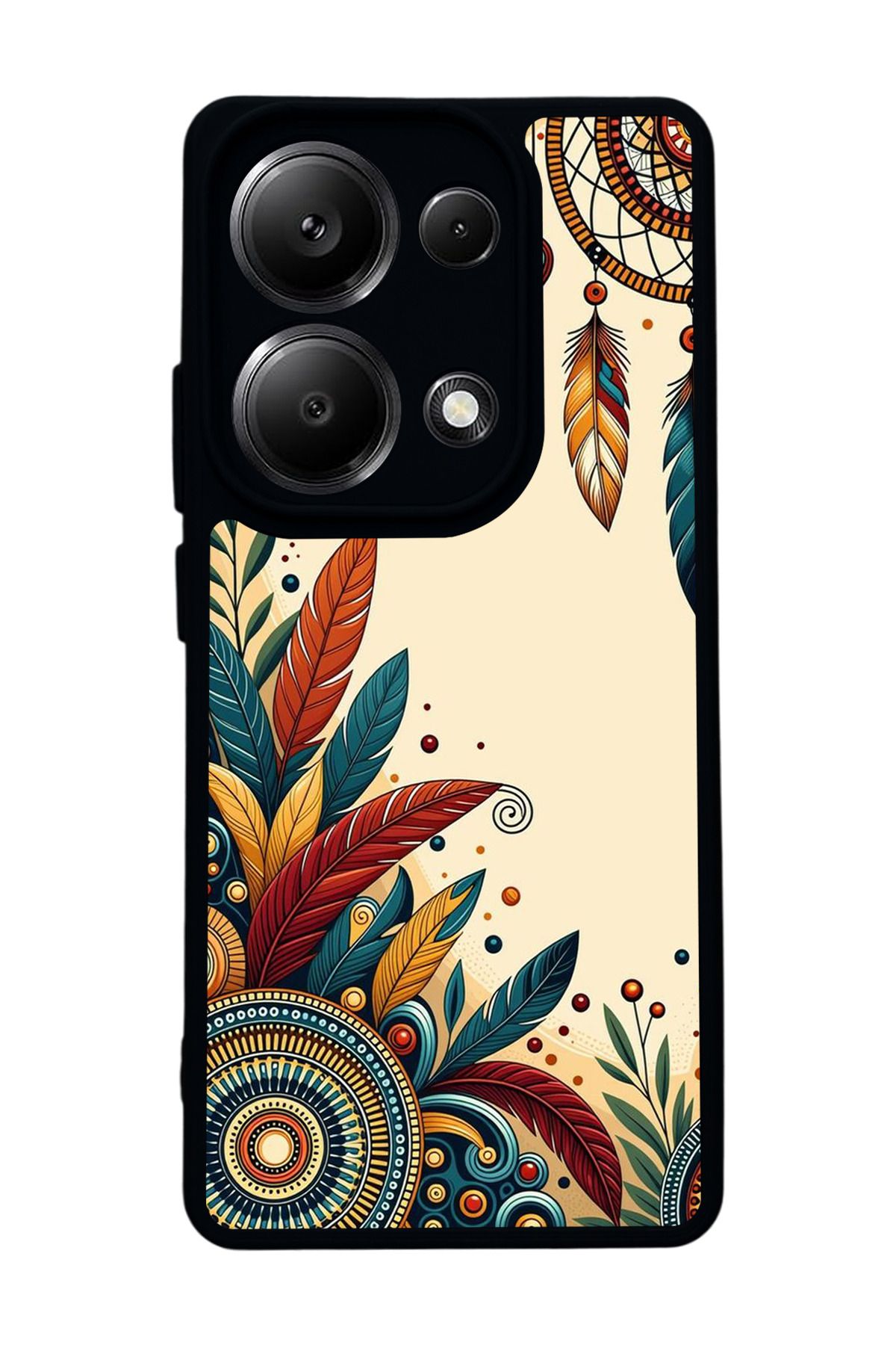 BGAKSESUAR Xiaomi Redmi Note 13 Pro 4G Uyumlu Mat Siyah Kılıf – Yumuşak Silikon, Koruyucu, Şok Emici Kapak