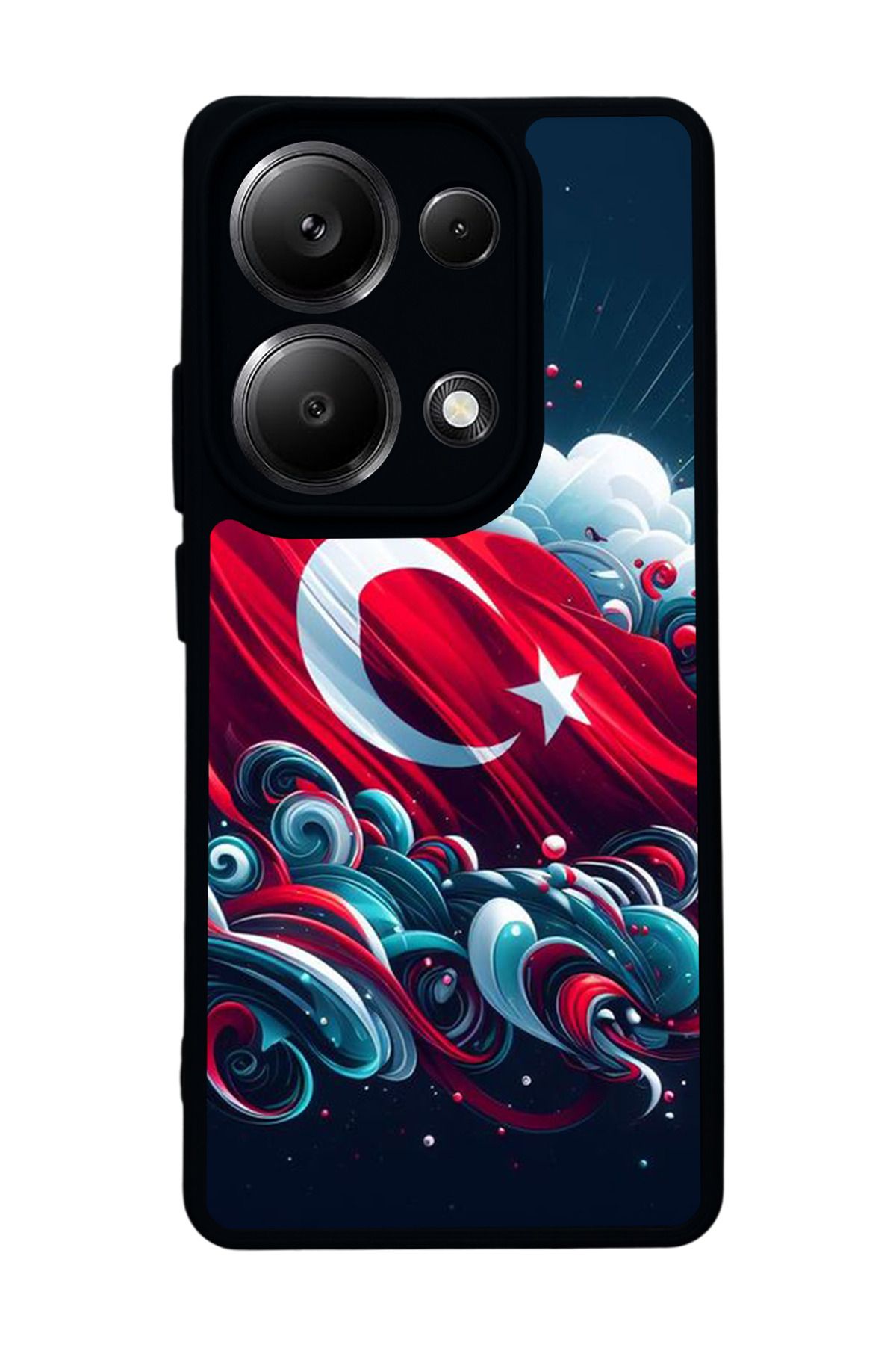 BGAKSESUAR Xiaomi Redmi Note 13 Pro 4G Uyumlu Mat Siyah Kılıf – Yumuşak Silikon, Koruyucu, Şok Emici Kapak