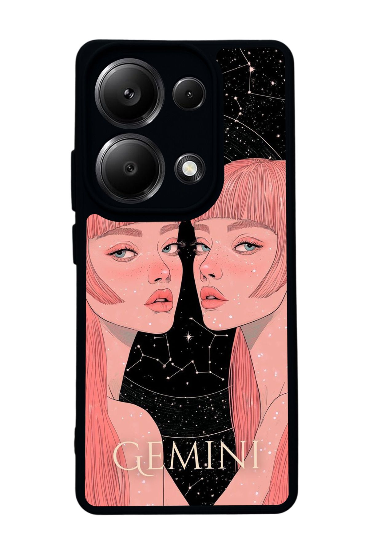 BGAKSESUAR Xiaomi Redmi Note 13 Pro 4G Uyumlu Mat Siyah Kılıf – Yumuşak Silikon, Koruyucu, Şok Emici Kapak
