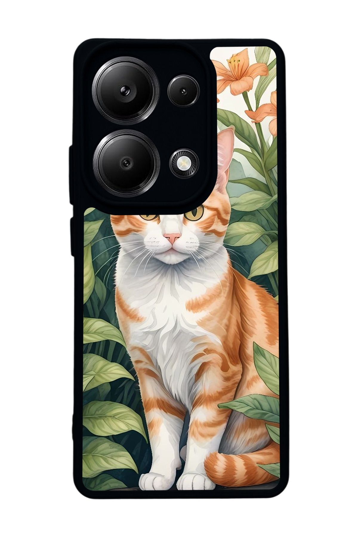 BGAKSESUAR Xiaomi Redmi Note 13 Pro 4G Uyumlu Mat Siyah Kılıf – Yumuşak Silikon, Koruyucu, Şok Emici Kapak