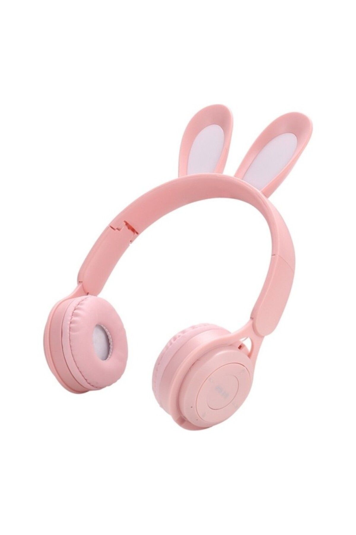 Aydoganticaret44 MZ08R Kulak Üstü Bluetooth Kulaklık (Kedi-Tavşan) (PEMBE)