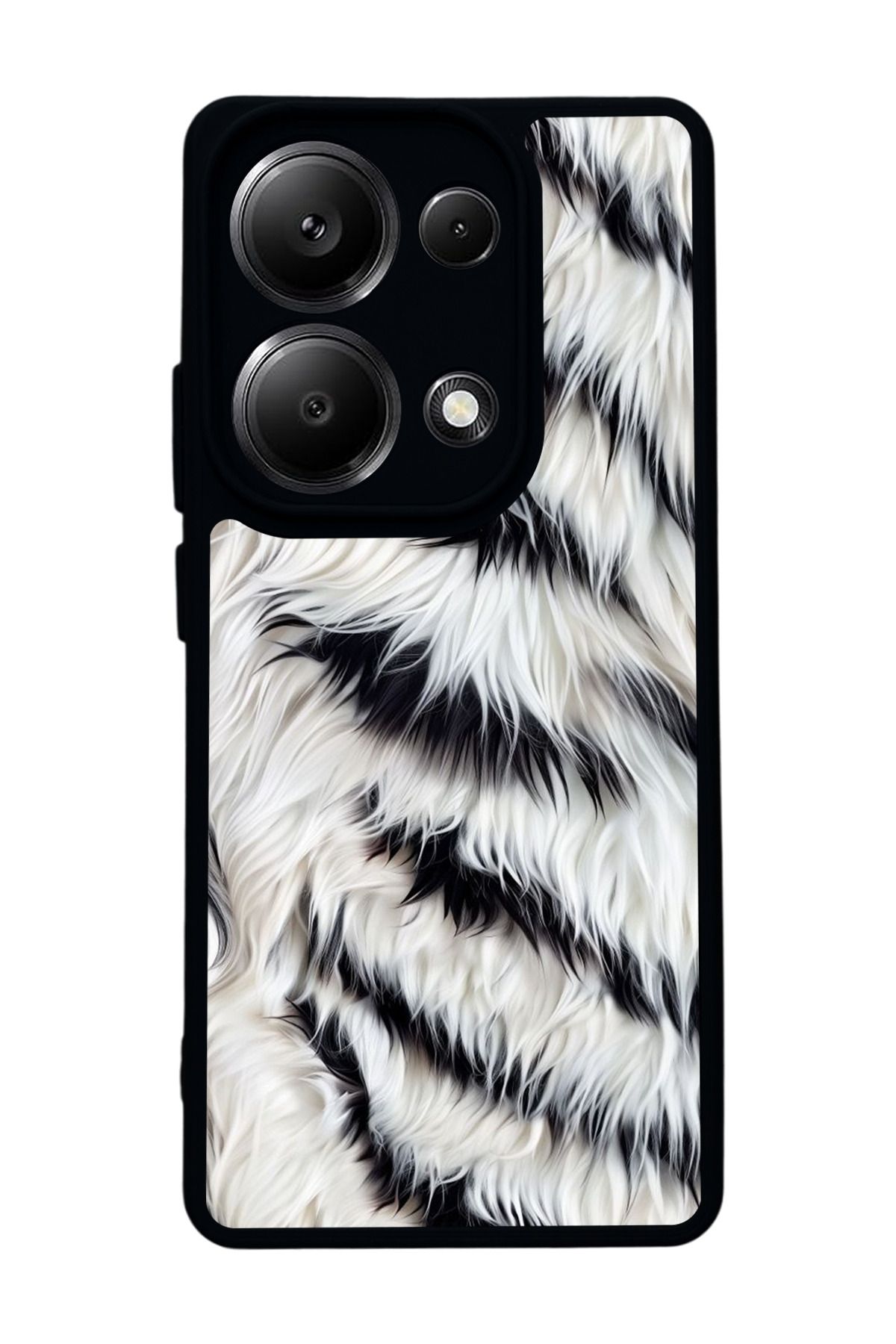 BGAKSESUAR Xiaomi Redmi Note 13 Pro 4G Uyumlu Mat Siyah Kılıf – Yumuşak Silikon, Koruyucu, Şok Emici Kapak