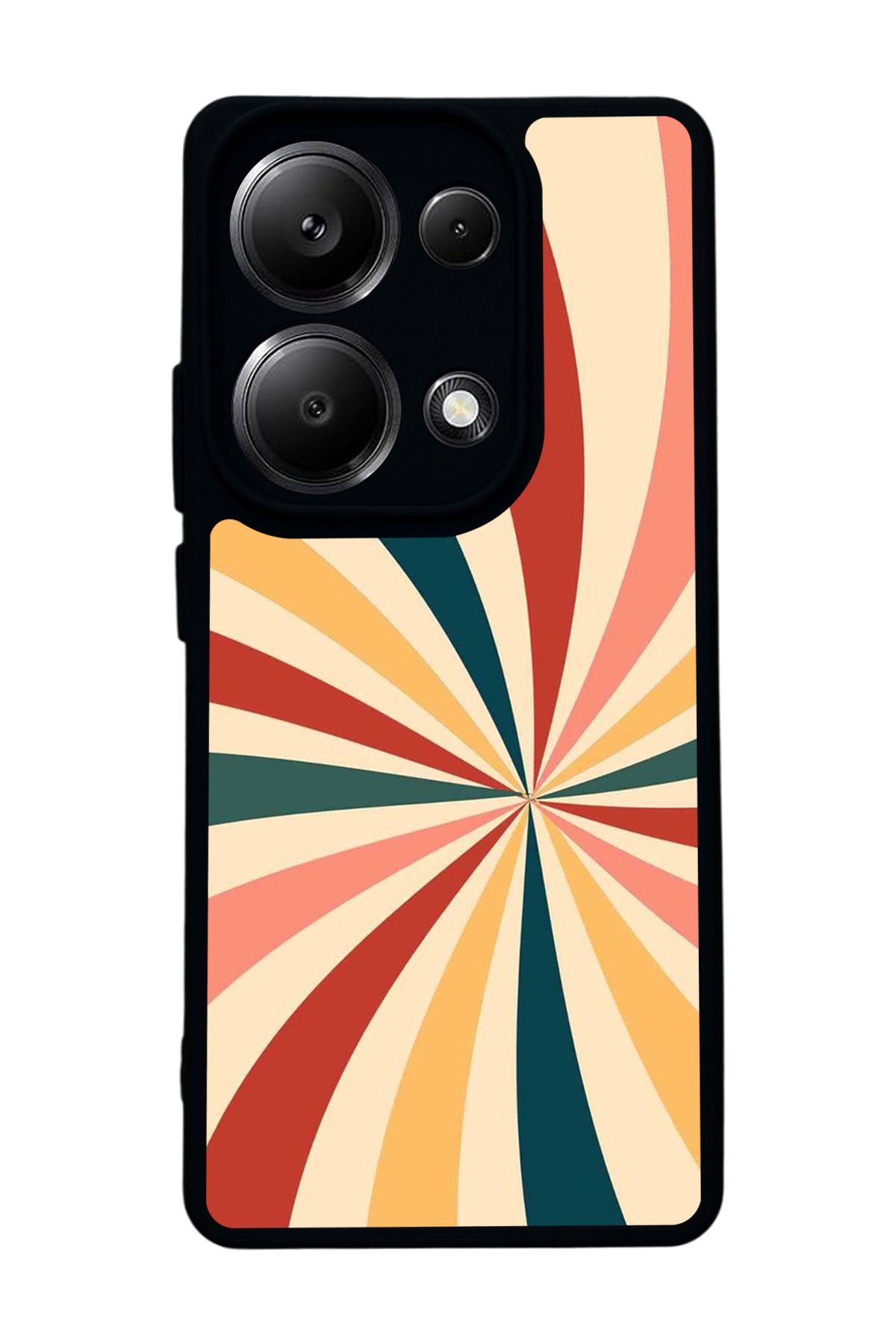 BGAKSESUAR Xiaomi Redmi Note 13 Pro 4G Uyumlu Mat Siyah Kılıf – Yumuşak Silikon, Koruyucu, Şok Emici Kapak