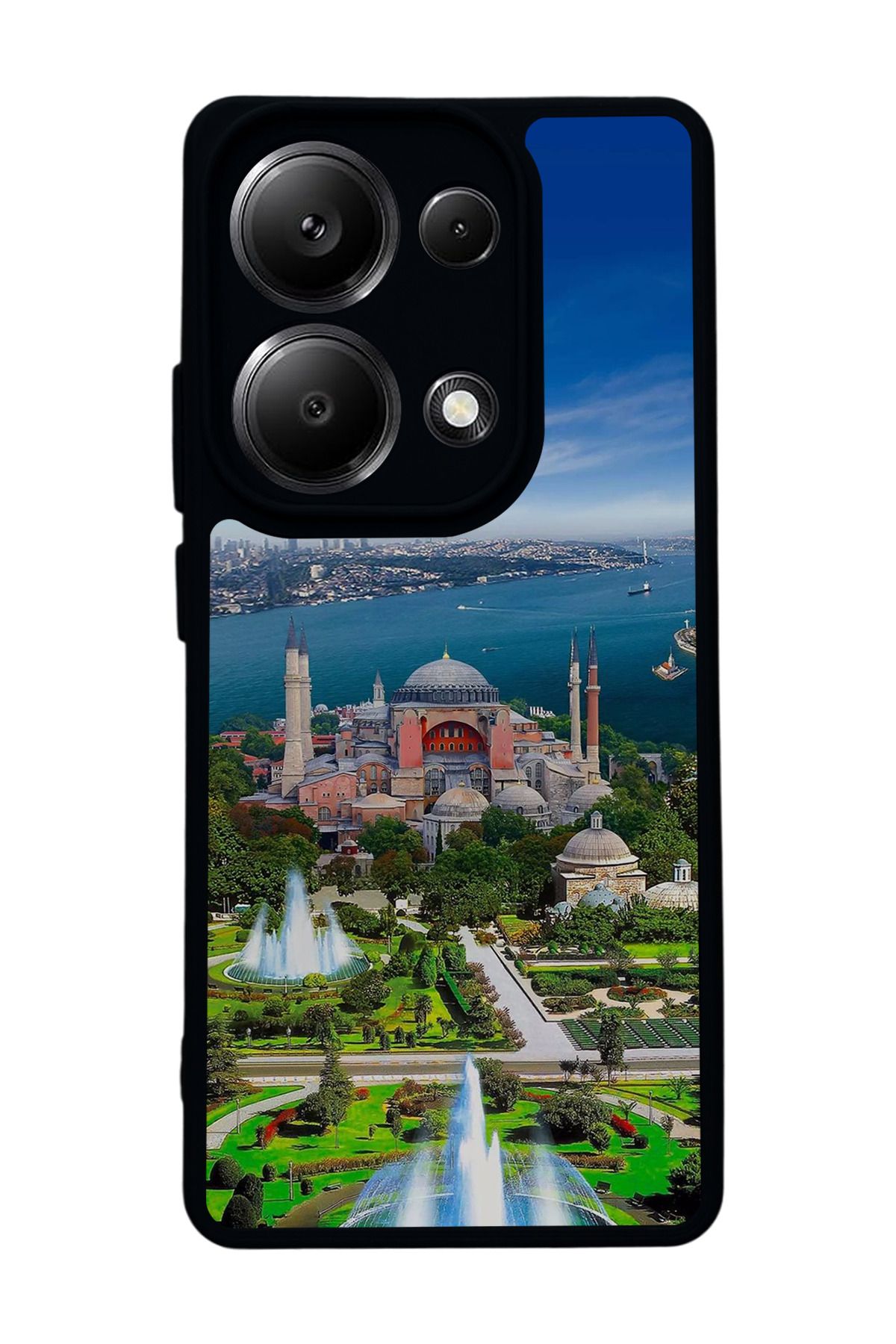 BGAKSESUAR Xiaomi Redmi Note 13 Pro 4G Uyumlu Mat Siyah Kılıf – Yumuşak Silikon, Koruyucu, Şok Emici Kapak