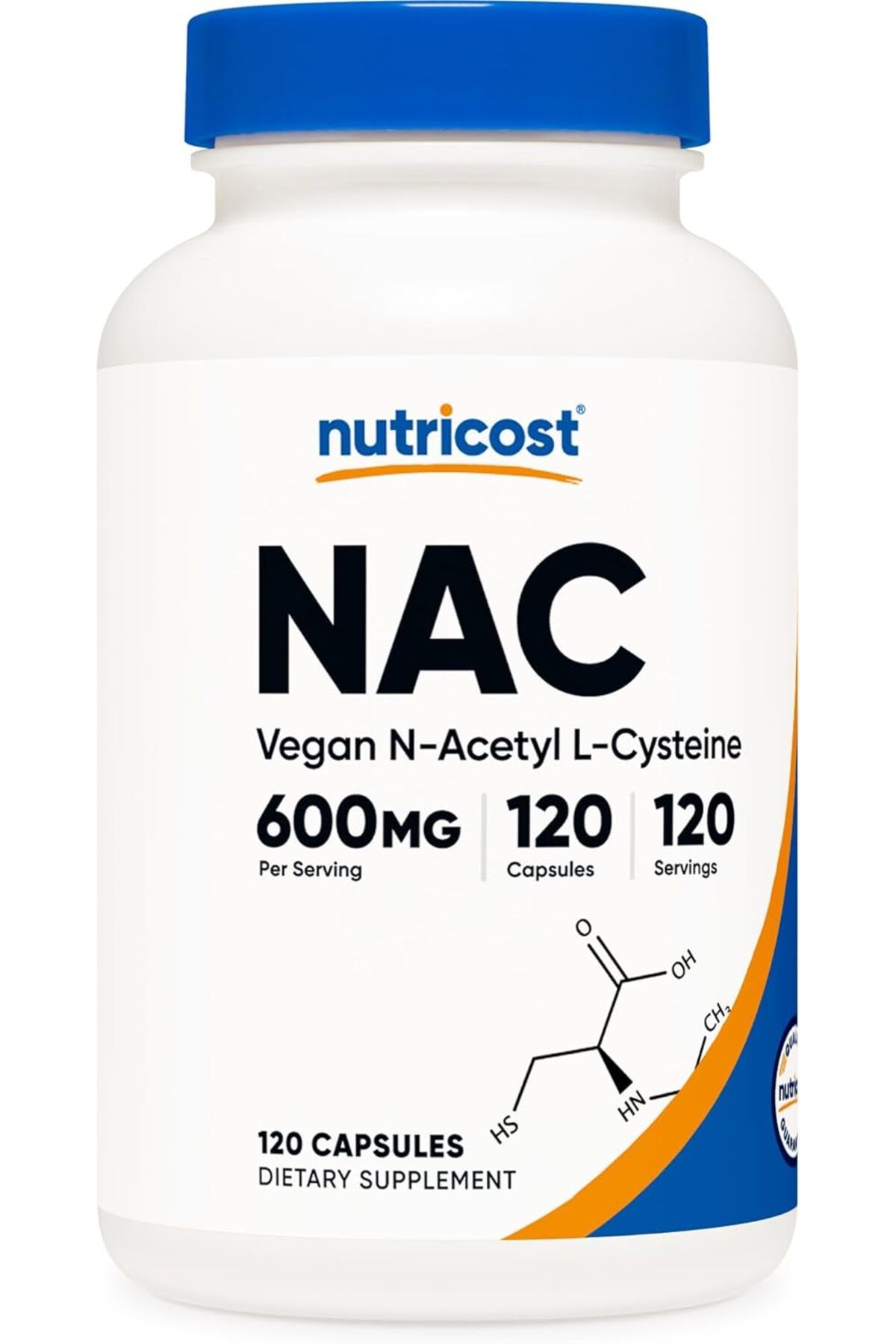 Nutricost N-Acetyl Cysteine NA.C 600 MG 120 Capsul