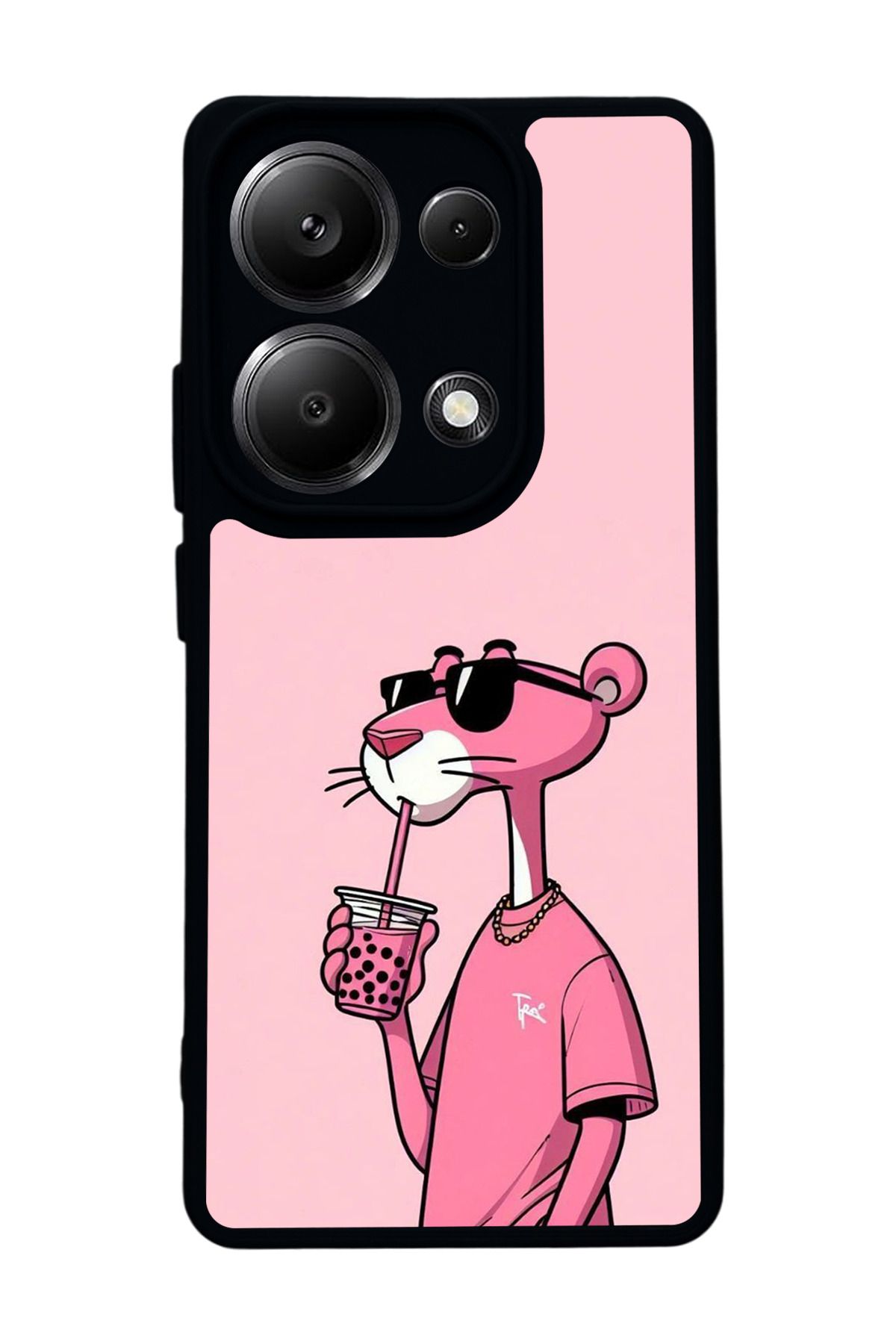 BGAKSESUAR Xiaomi Redmi Note 13 Pro 4G Uyumlu Mat Siyah Kılıf – Yumuşak Silikon, Koruyucu, Şok Emici Kapak
