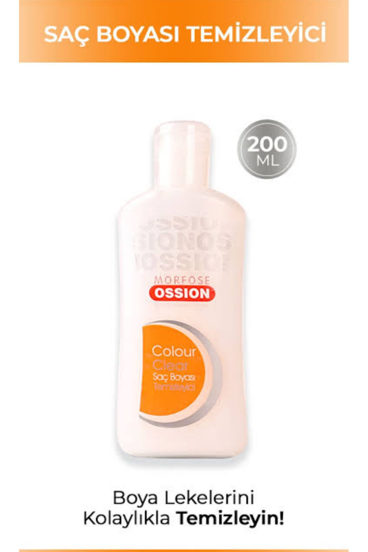 GÜNEŞ DEPO colour clear saç boyası temizleyici 200 ml