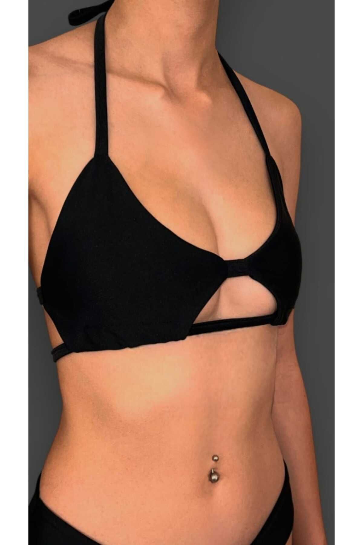 BellaVino Kasın Siyah Bikini Takımı