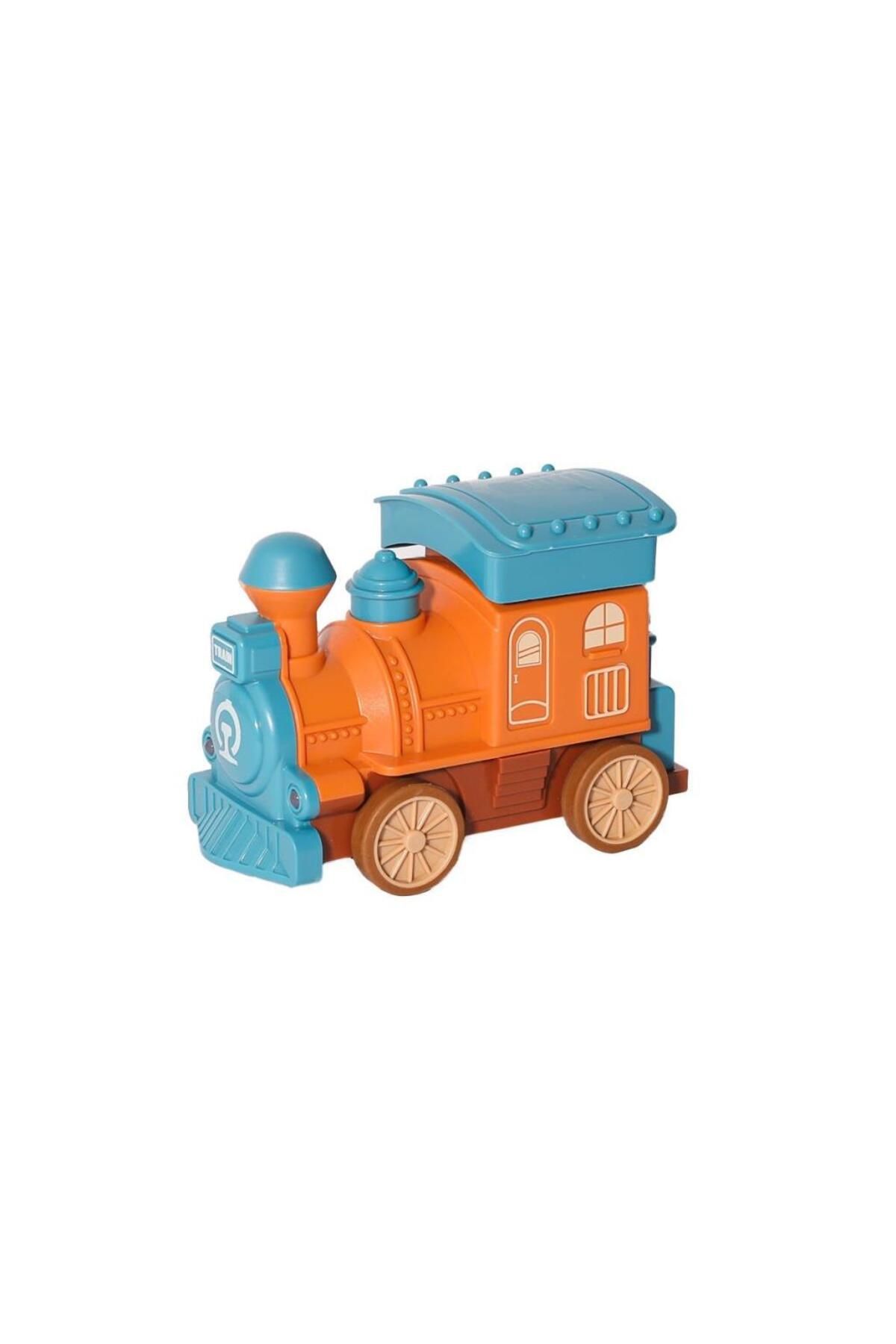 MR RZN STORE YM-8068A Işıklı ve Müzikli Bebek Treni -Vardem