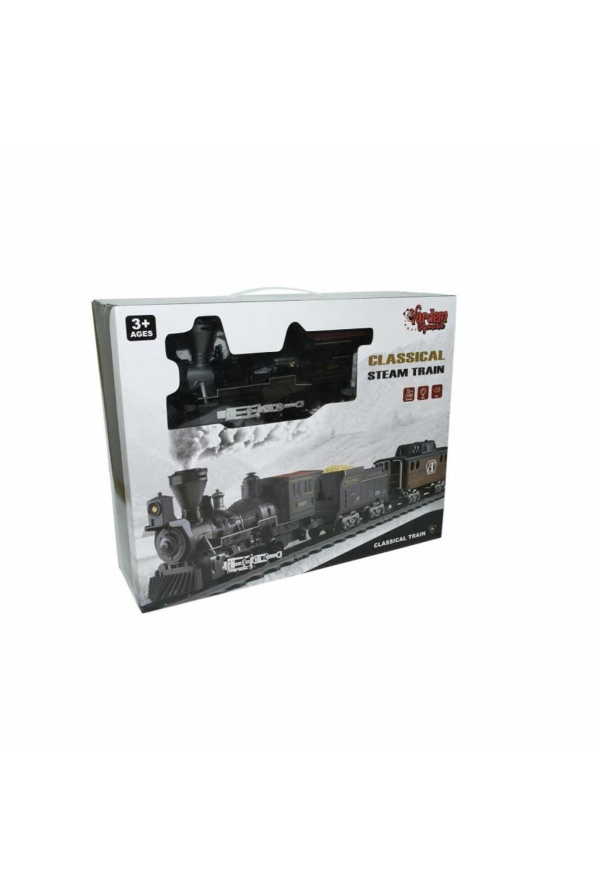 MR RZN STORE FF-1613A IŞIKLI VE SESLİ CLASSİC BUHARLI TREN