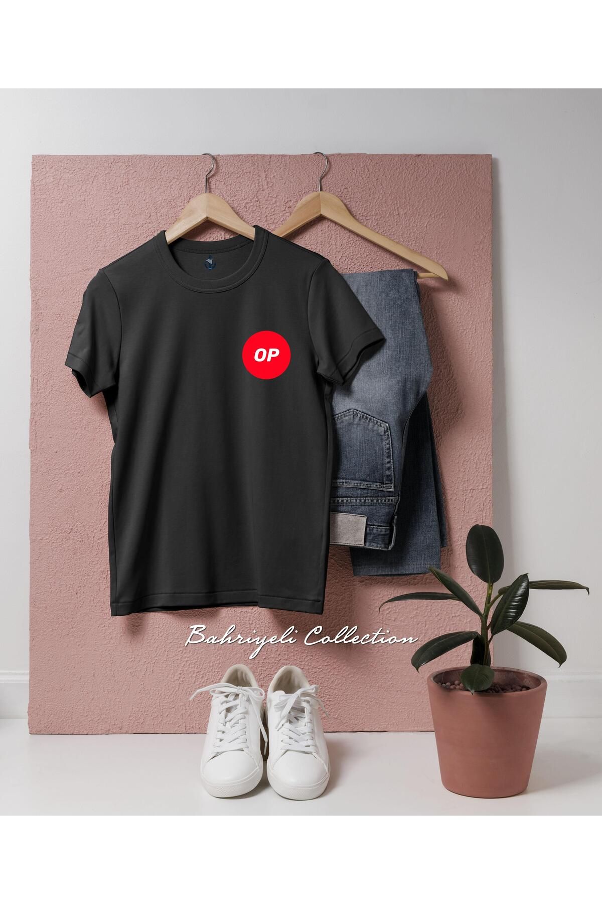 bahriyeli.jpeg Oversize OP Optimism Coin Cep Tasarımlı Unisex T-Shirt