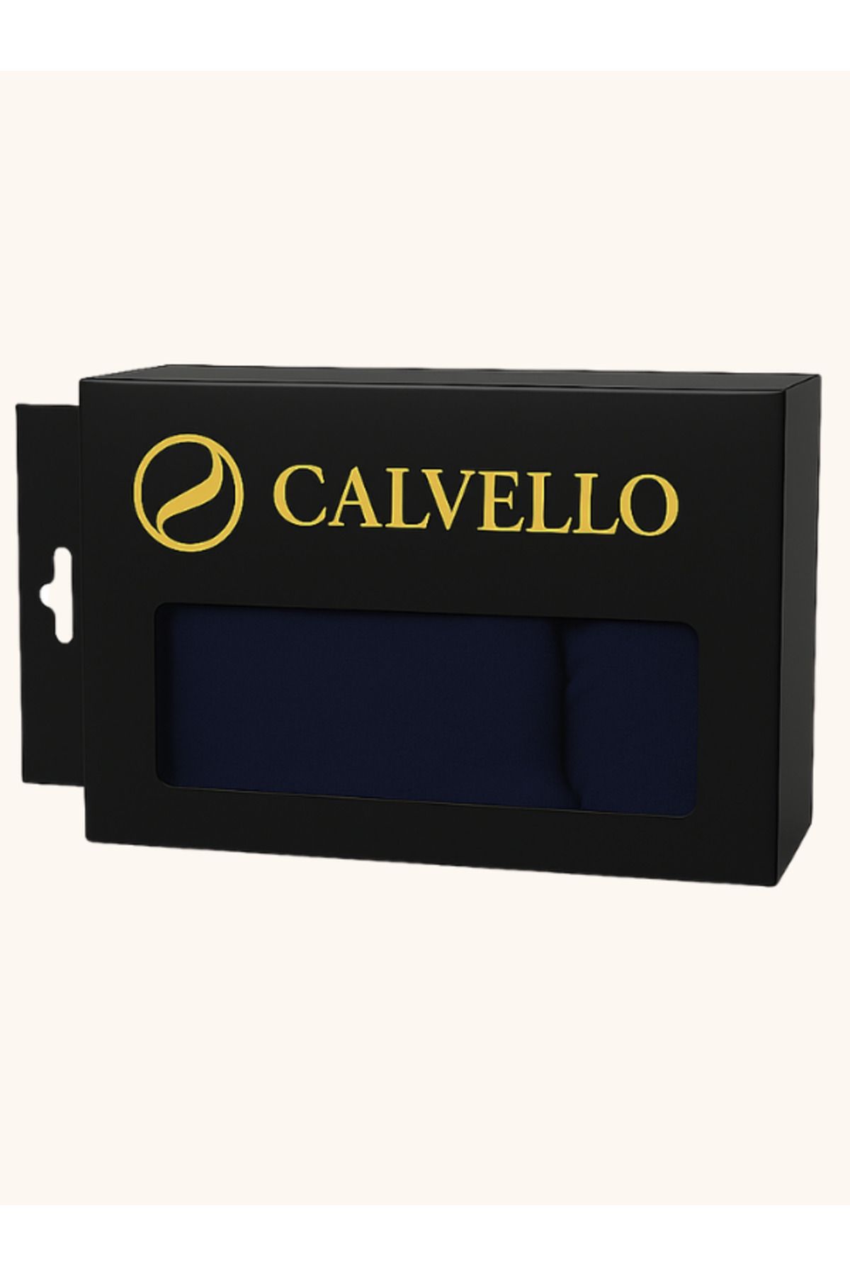 CALVELLO Midnight Edge 3’lü Erkek Boxer Lacivert