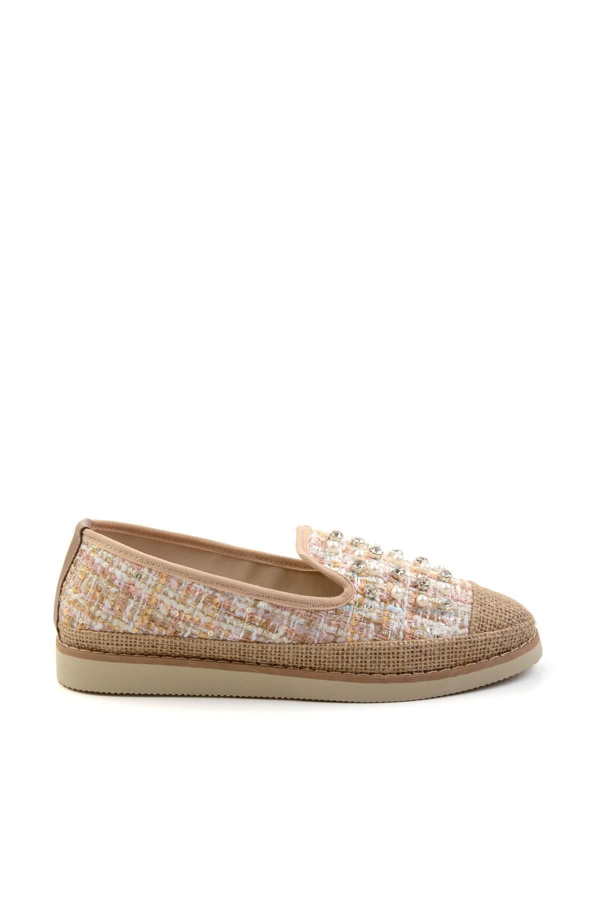 Bambi Bej Kadın Espadril K01678016104