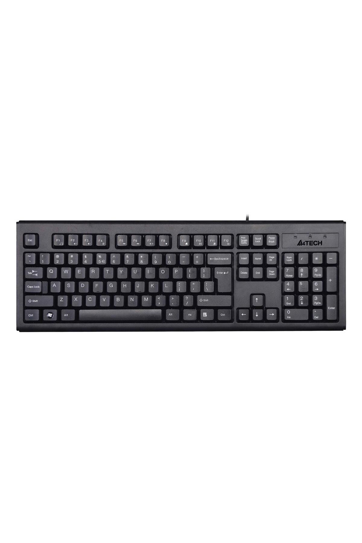 Vobotek Teknoloji A4 Tech Km-720 Siyah Q Tr Usb Kablolu Fn Multimedya Klavye