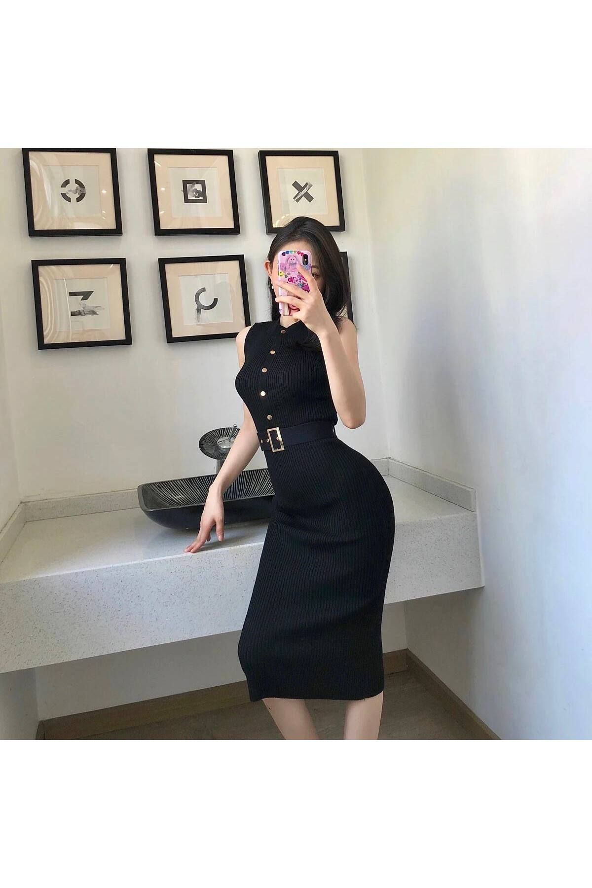 Abalı new model-- kemerli ،Triko,pamuklu, yazlık Elbise Jar Almajboir Z-,A- model