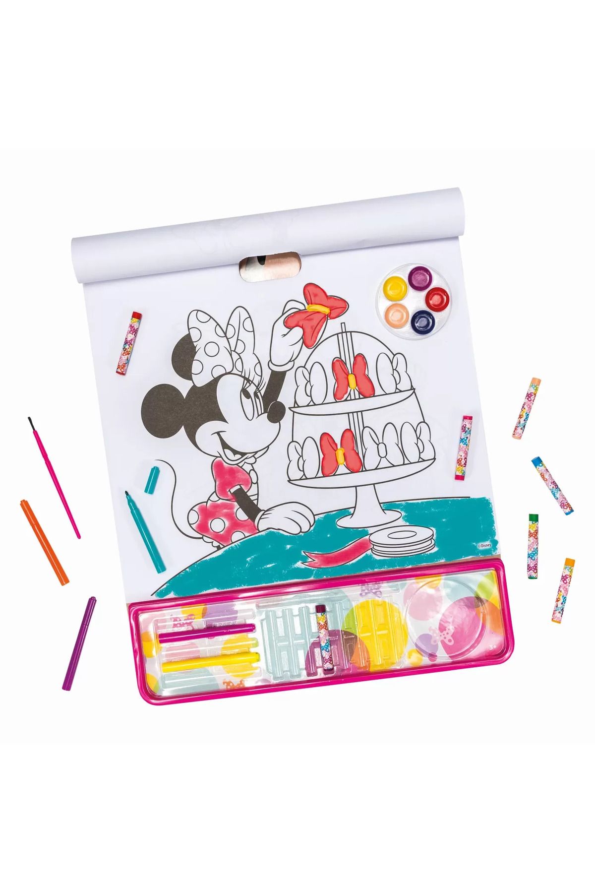 Minnie Mouse-MINNIE GIGA BLOCK 5 IN 1 DRAWING SET 2