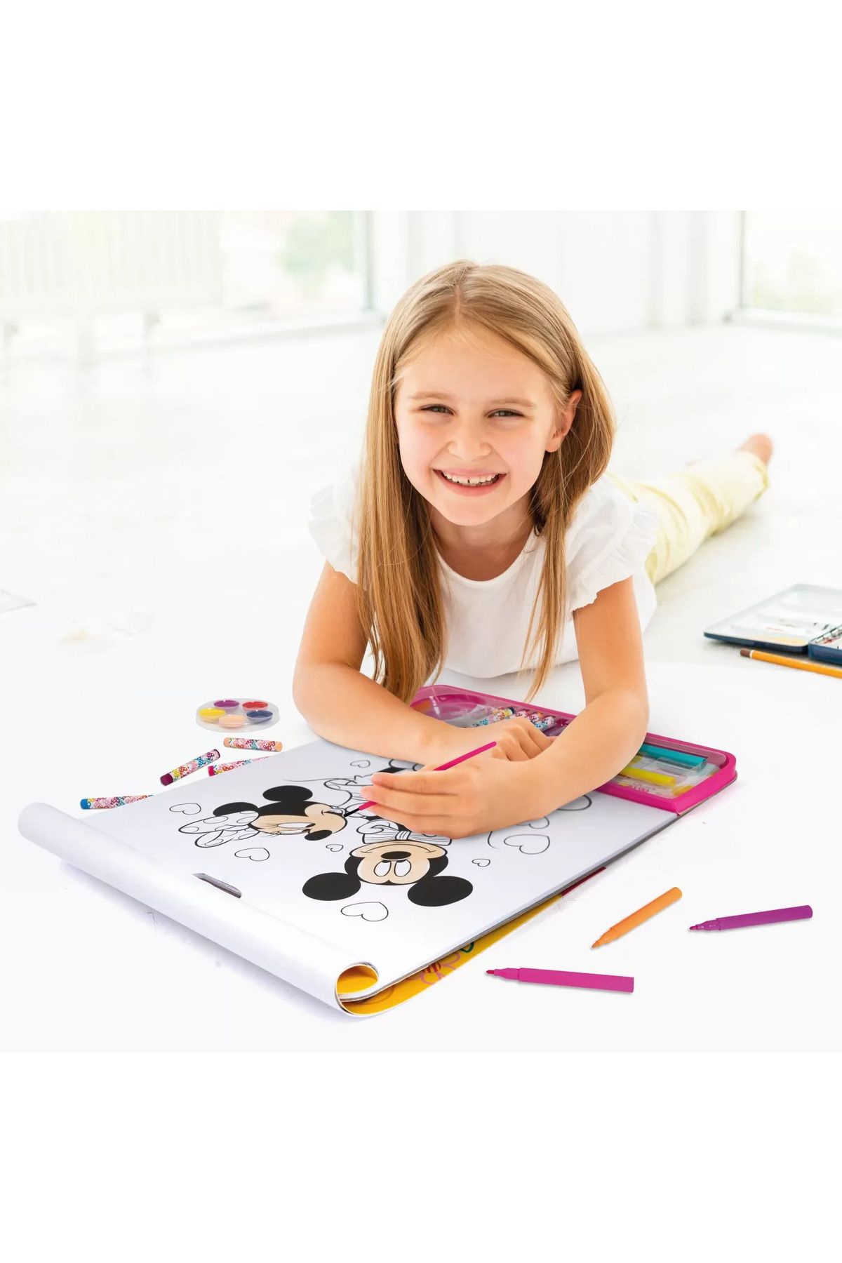 Minnie Mouse-MINNIE GIGA BLOCK 5 IN 1 DRAWING SET 3